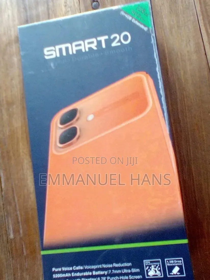 New Infinix Smart 20 128 GB Orange
