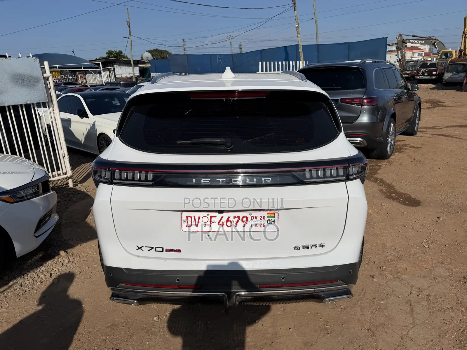 New Jetour X70 Plus 2025 White
