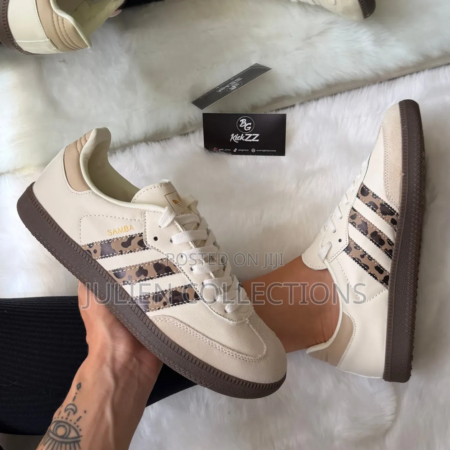 Adidas Samba Cream Leopard