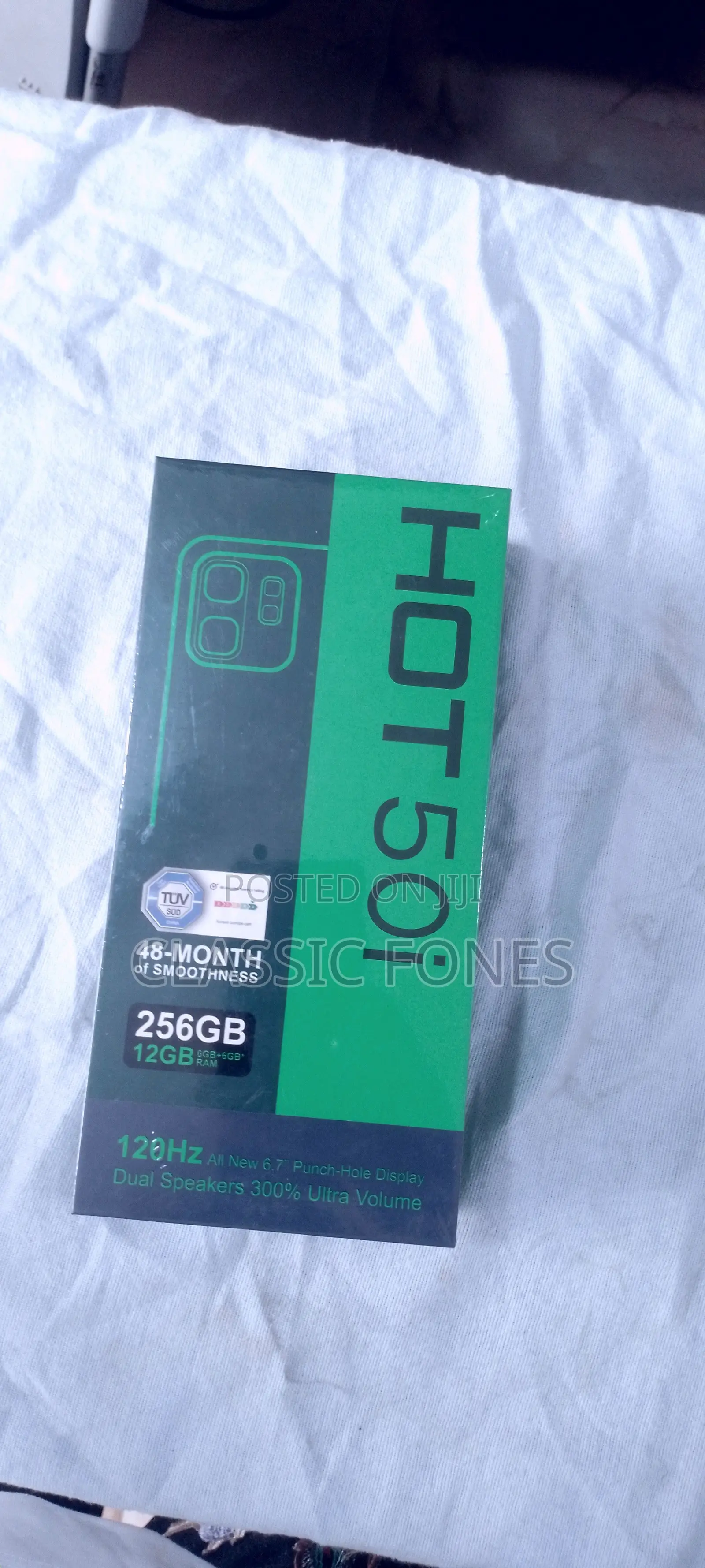 New Infinix Hot 50i 256 GB Blue