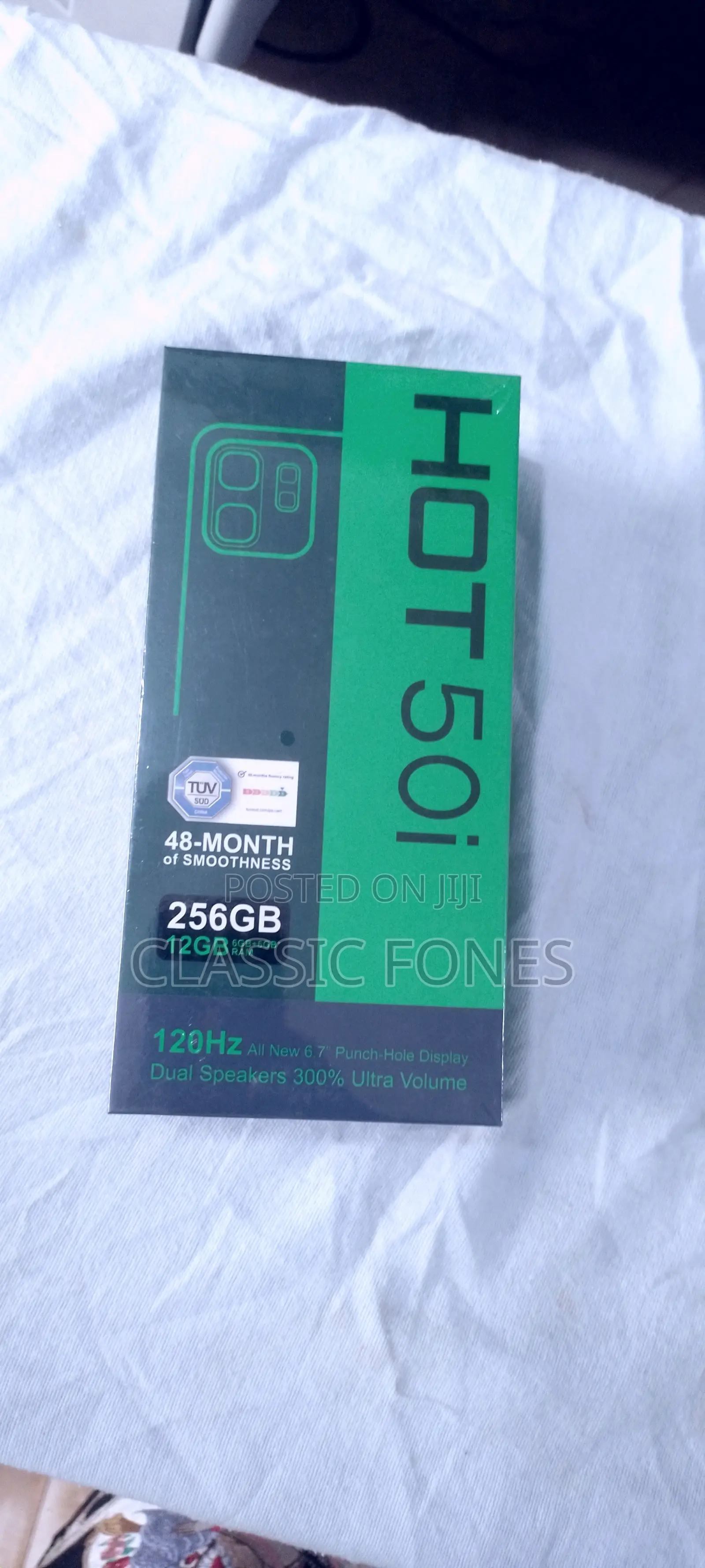 New Infinix Hot 50i 256 GB Blue