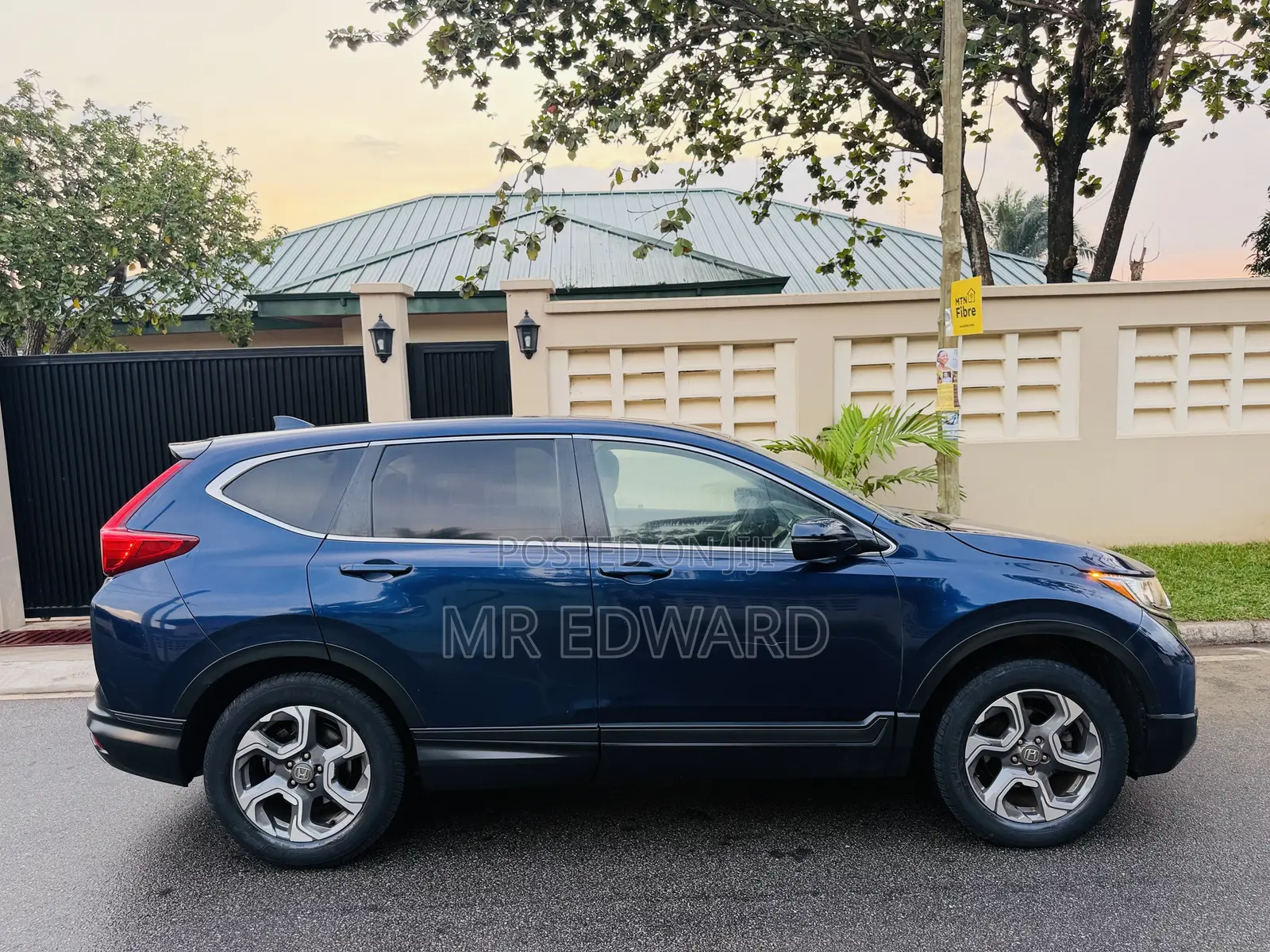 Honda CR-V EX AWD 2019 Blue