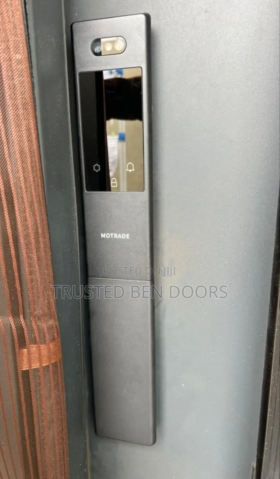 Tuya App Wifi Wireless Biometric Smart Lock for Heavy Duty Doors Only