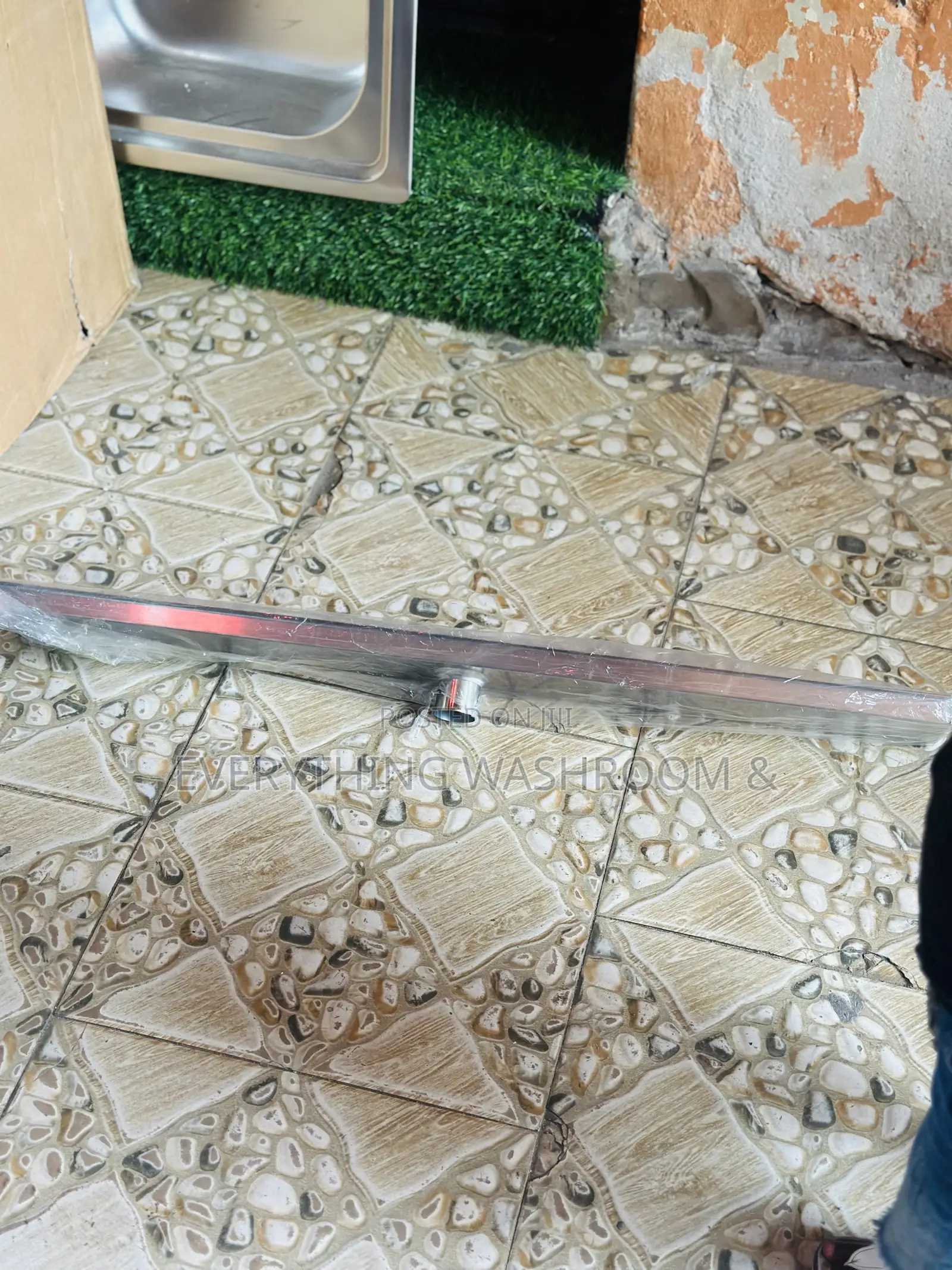 Long Floor Drain 90cm - Metal Floor Drain 90cm