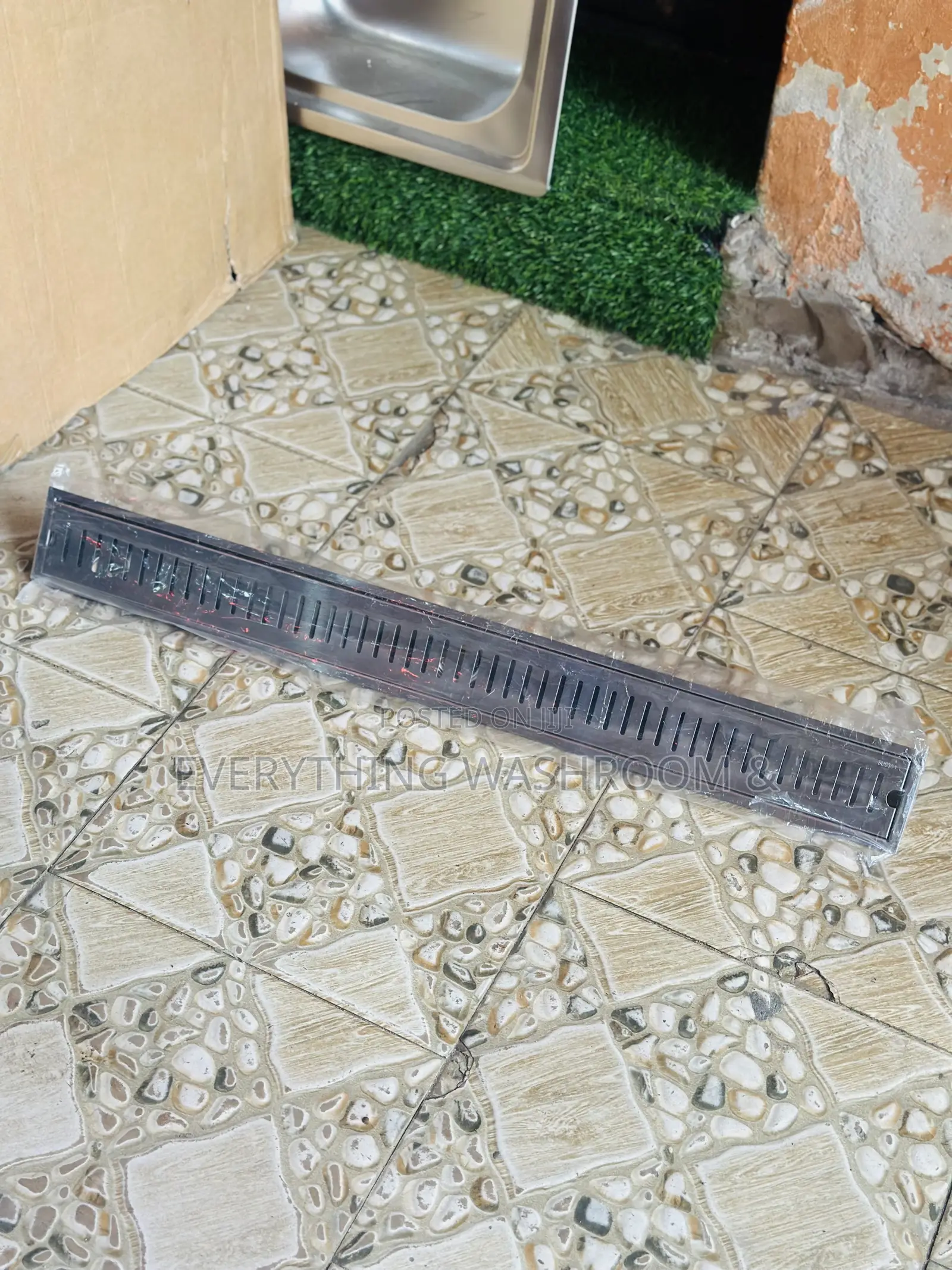 Long Floor Drain 90cm - Metal Floor Drain 90cm