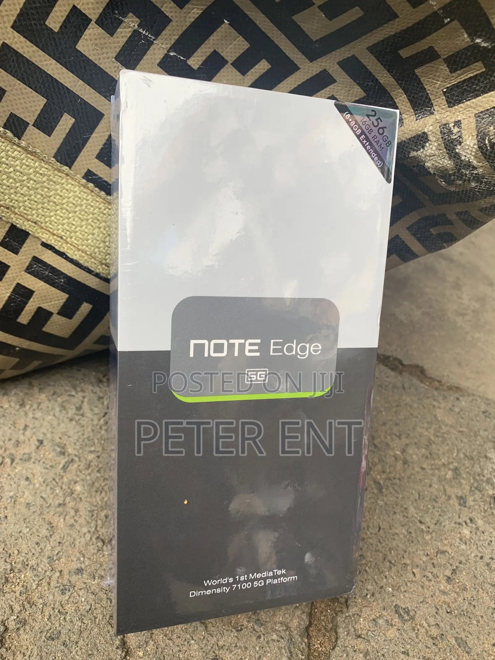 New Infinix Note Edge 256 GB Gray