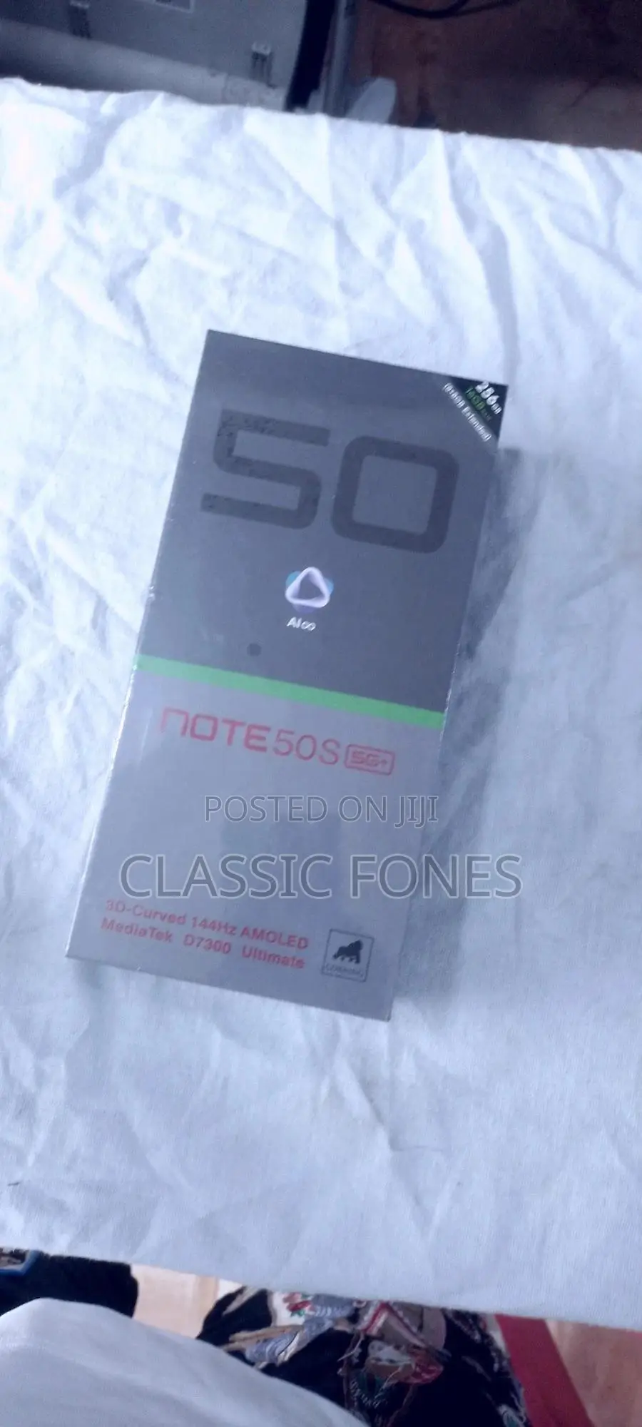 New Infinix Note 50s 256 GB Black