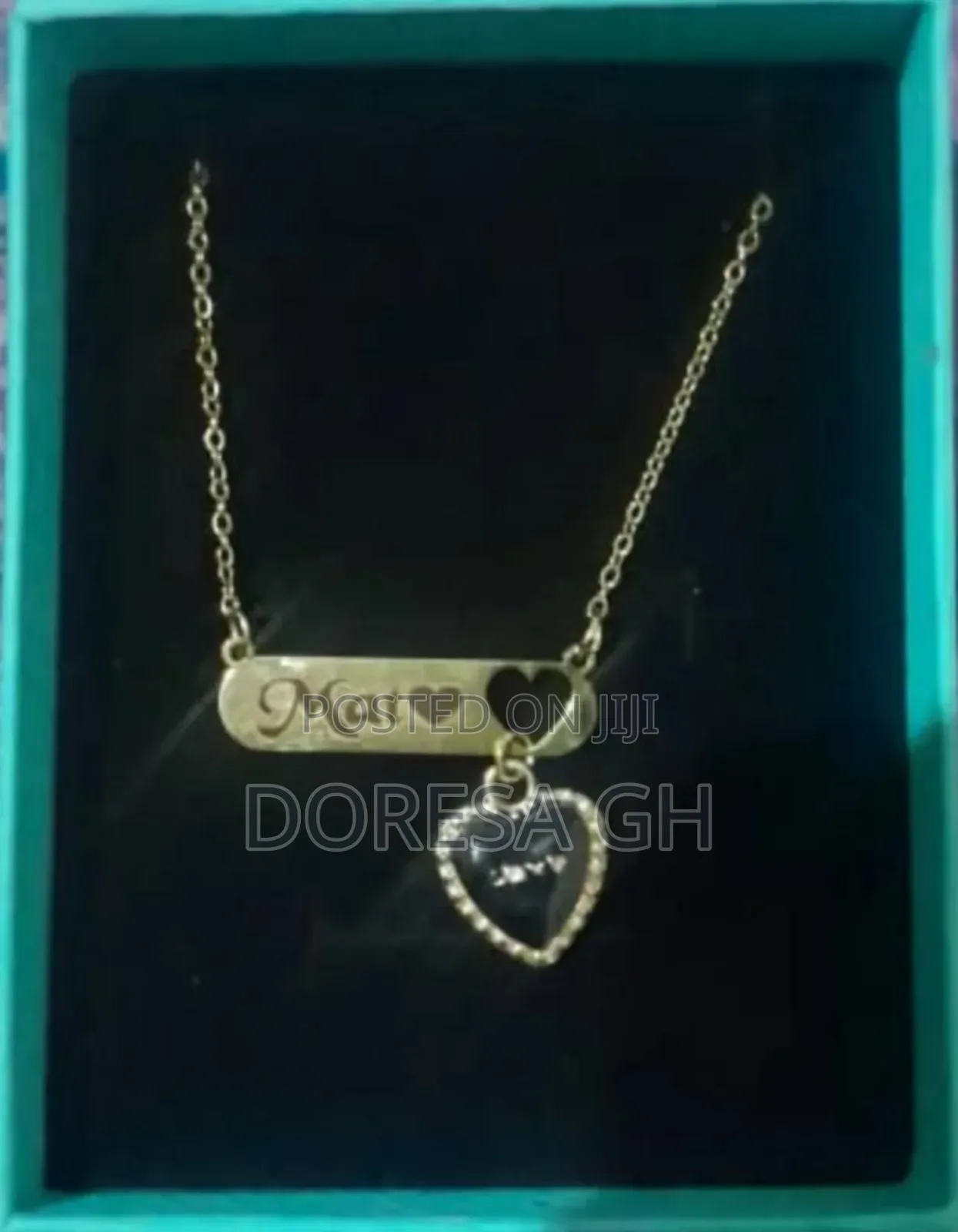 Stainless Steel Ladies Name Necklace – Personalized Gift in Ghana