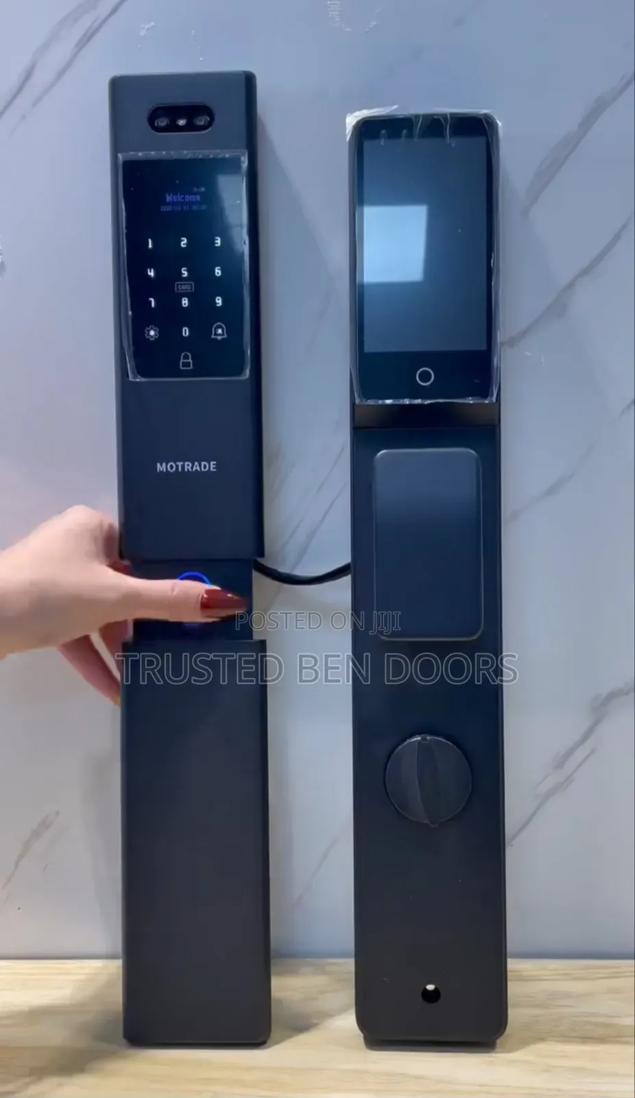 Waterproof Tuya Wifi App Biometric Smart Door (Heavy Duty Doors Only)