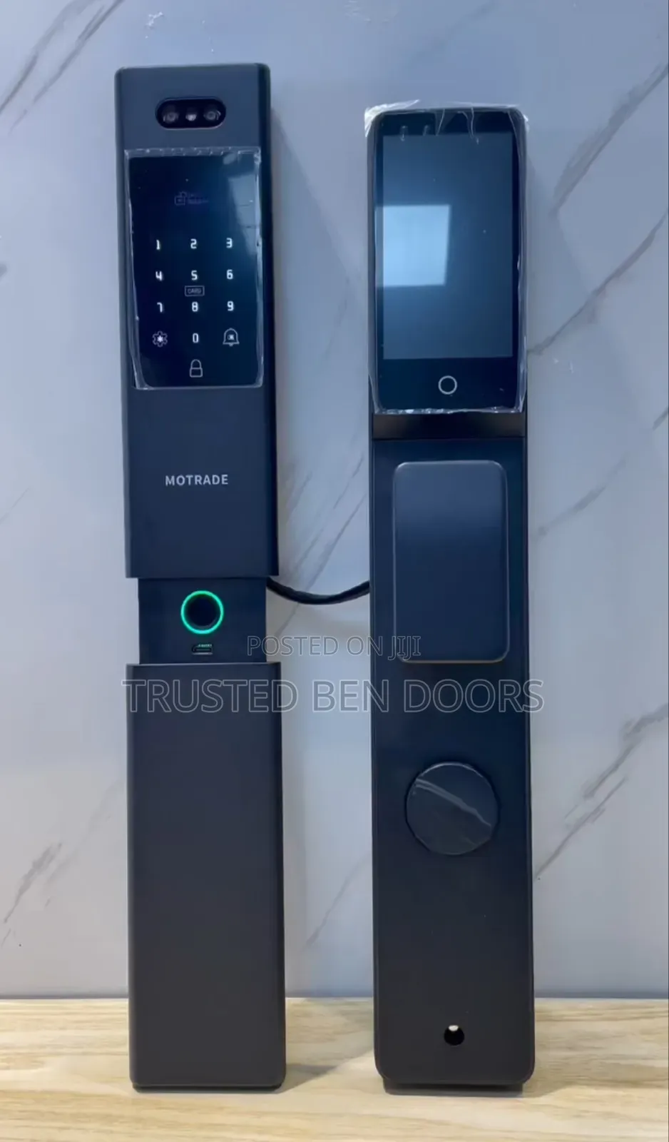 Heavy Duty Door Tuya App Wifi Wireless Biometric Smart Lock+face Id