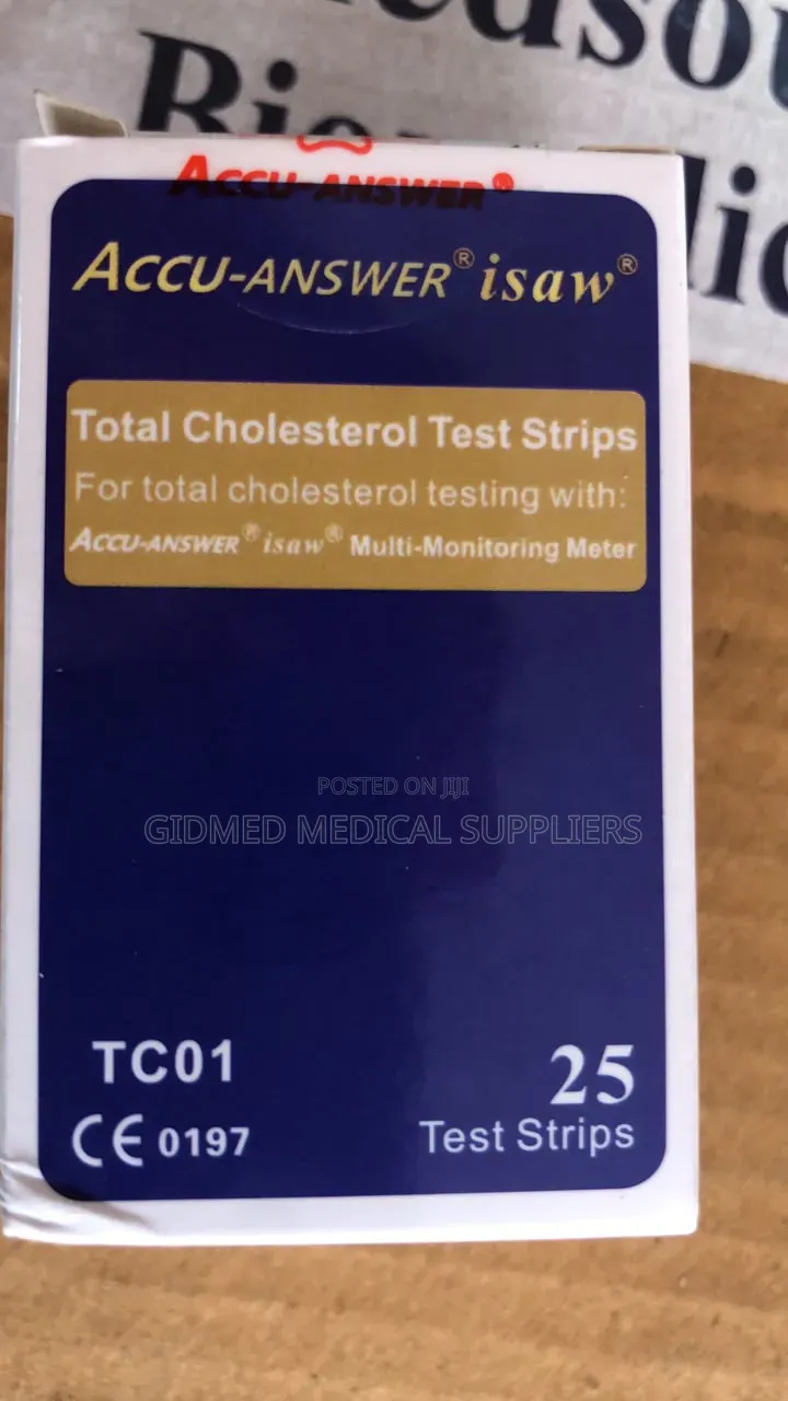 Accu Answer Cholesterol Strips