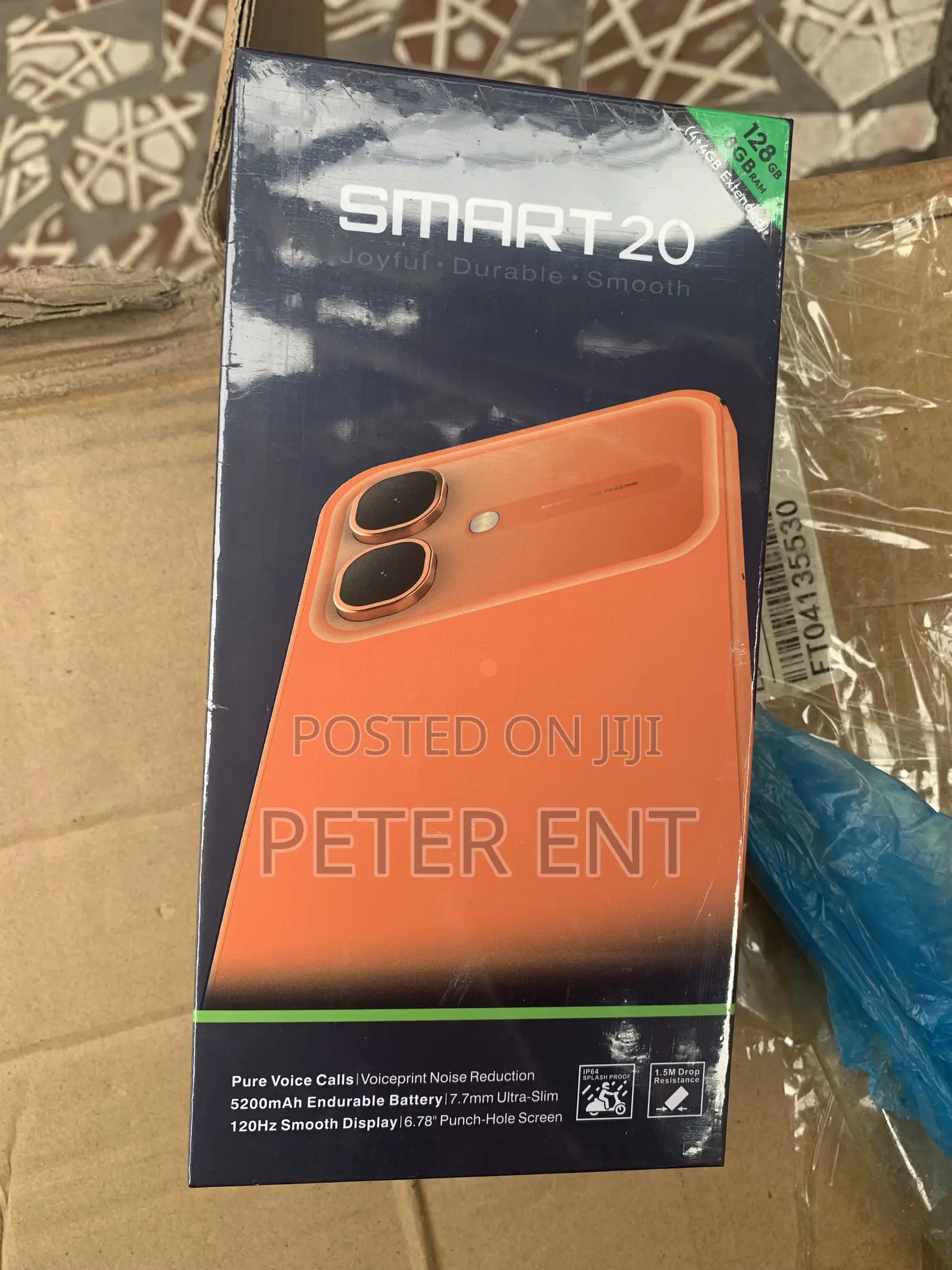 New Infinix Smart 20 128 GB Gold