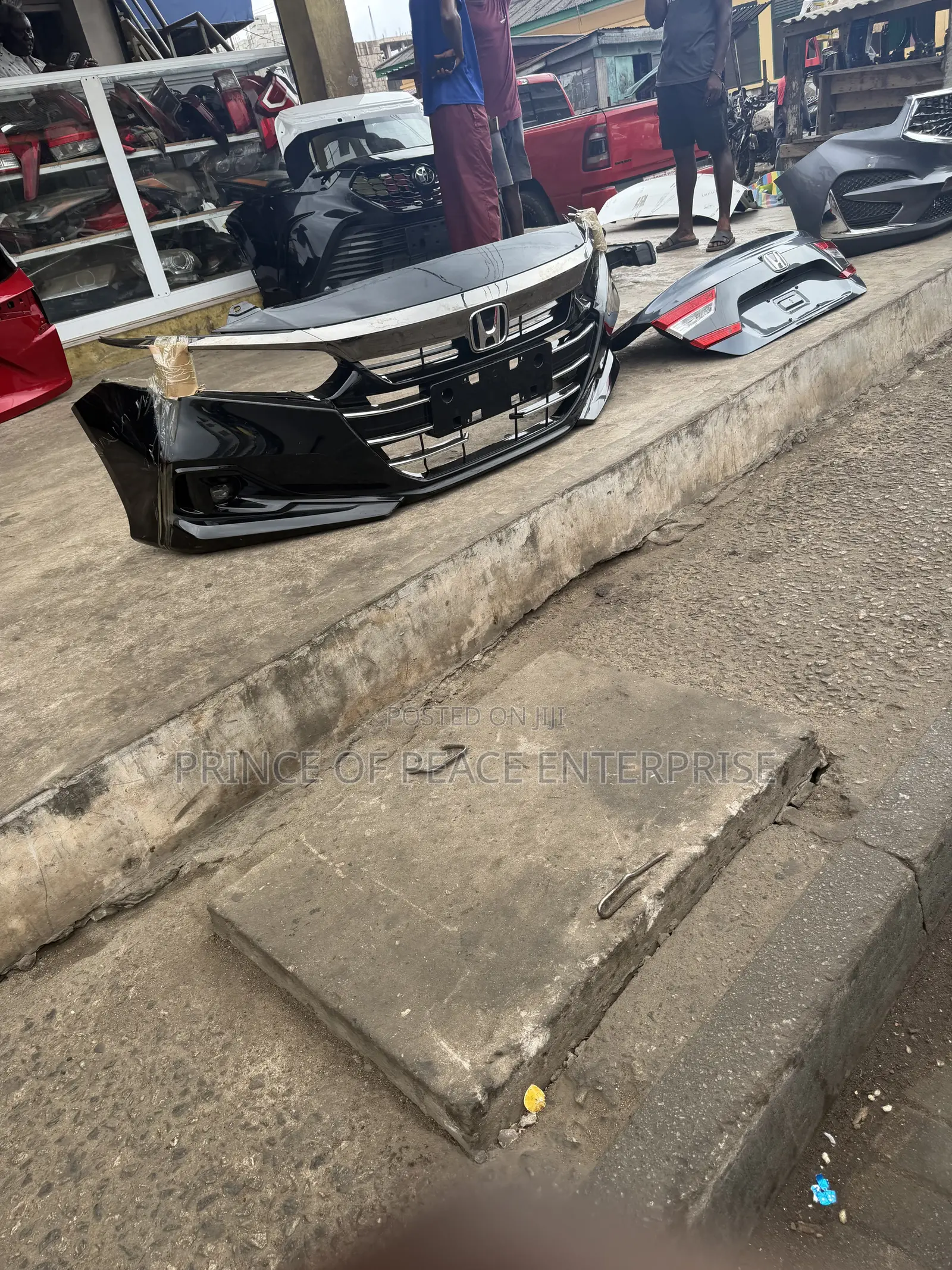 Honda Accord 2021 2022 Home Used Complete Black Front Bumper