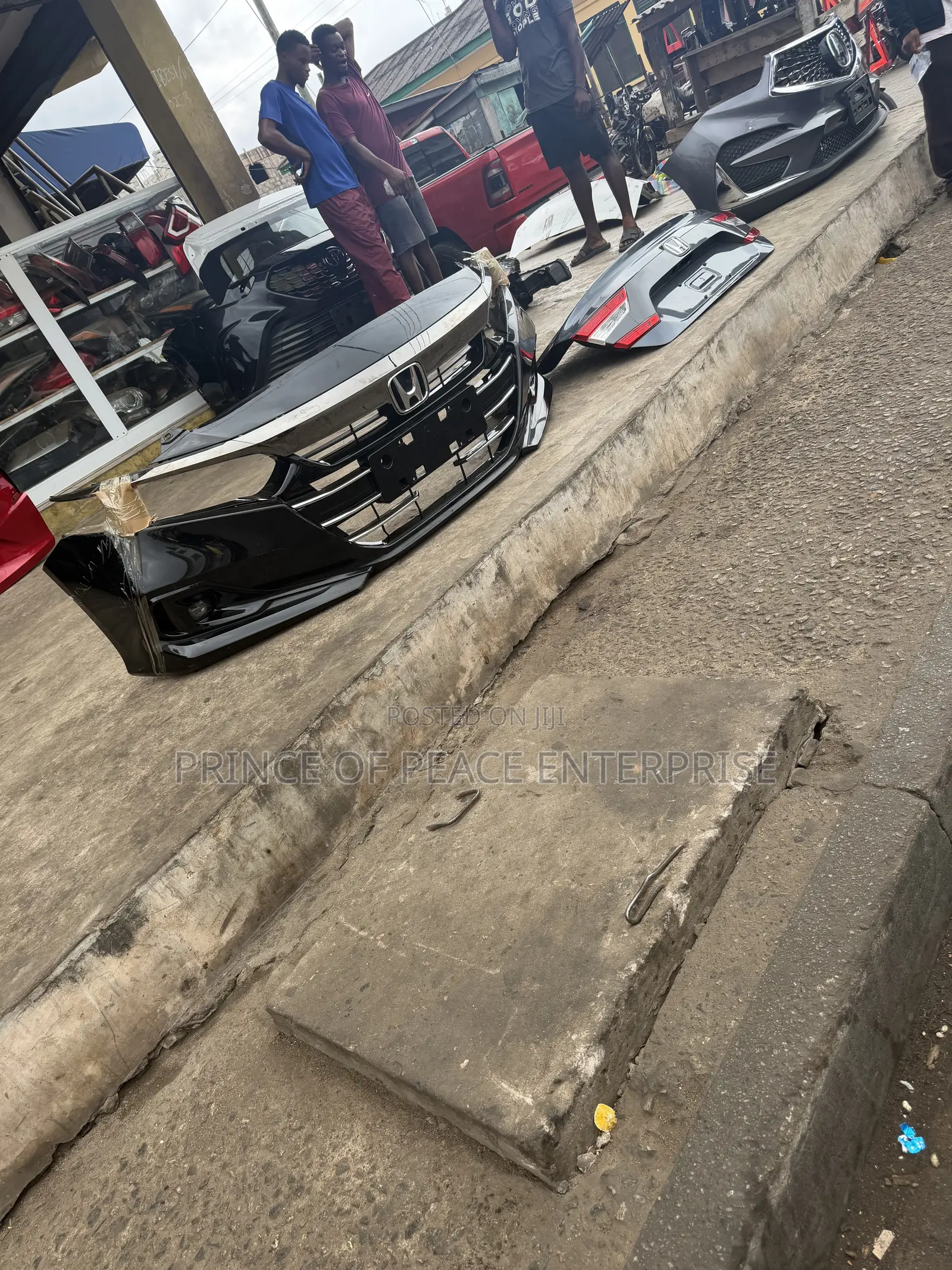 Honda Accord 2021 2022 Home Used Complete Black Front Bumper