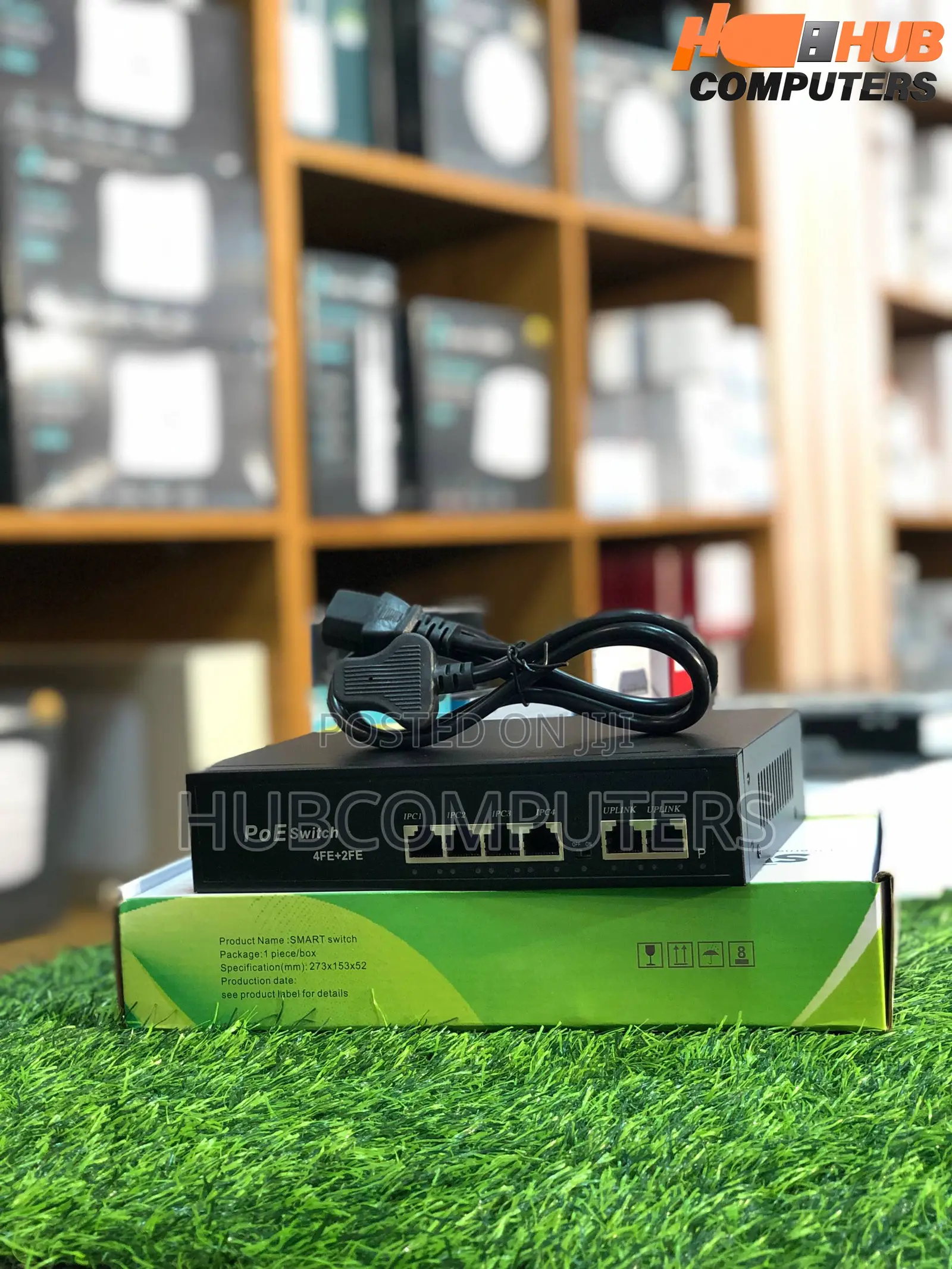 Standard Generic 4 Port Smart Poe Switch + 2 Uplink