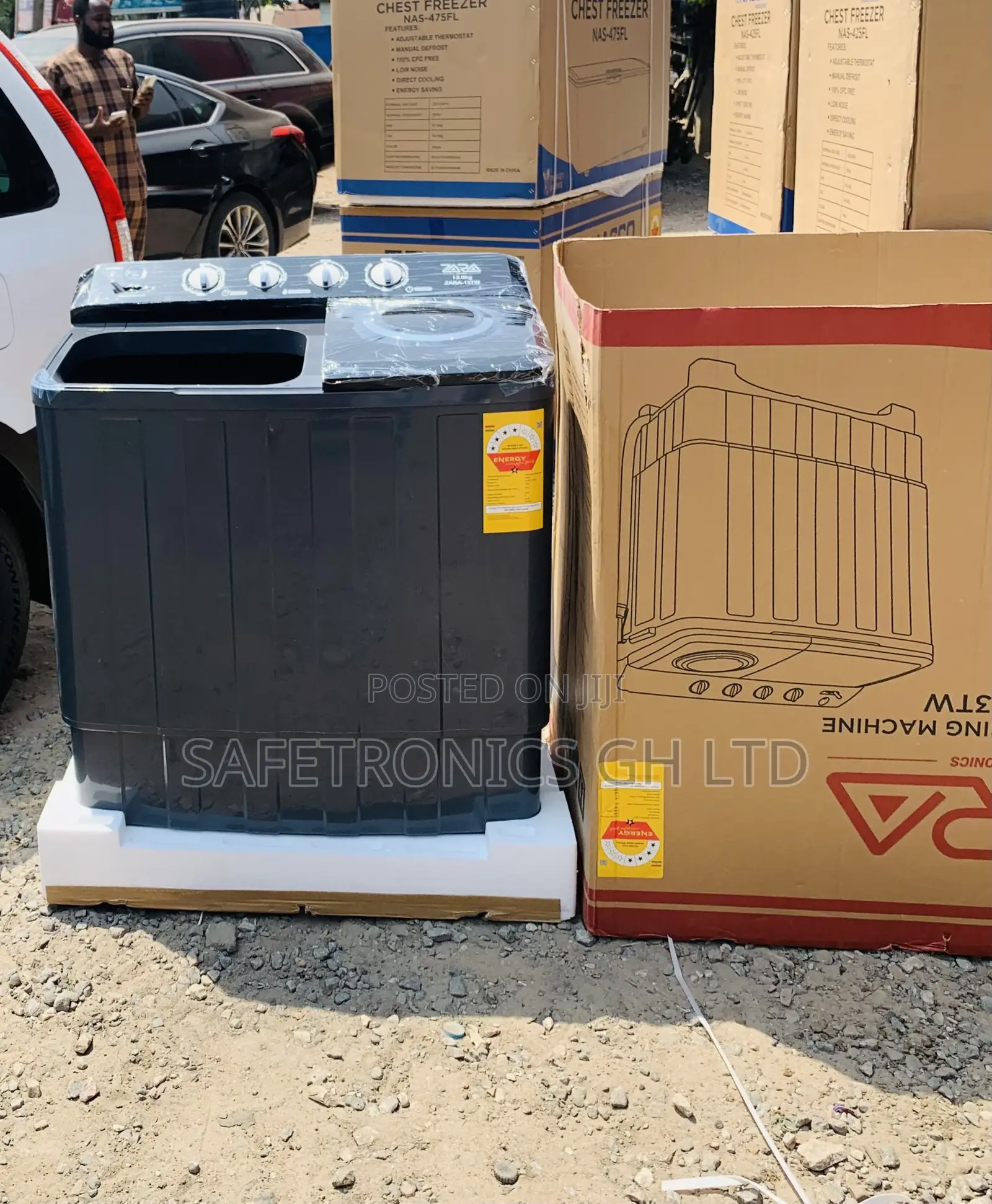 Exclusive Zara 13KG Semi Automatic Washing Machine – Twin Tub