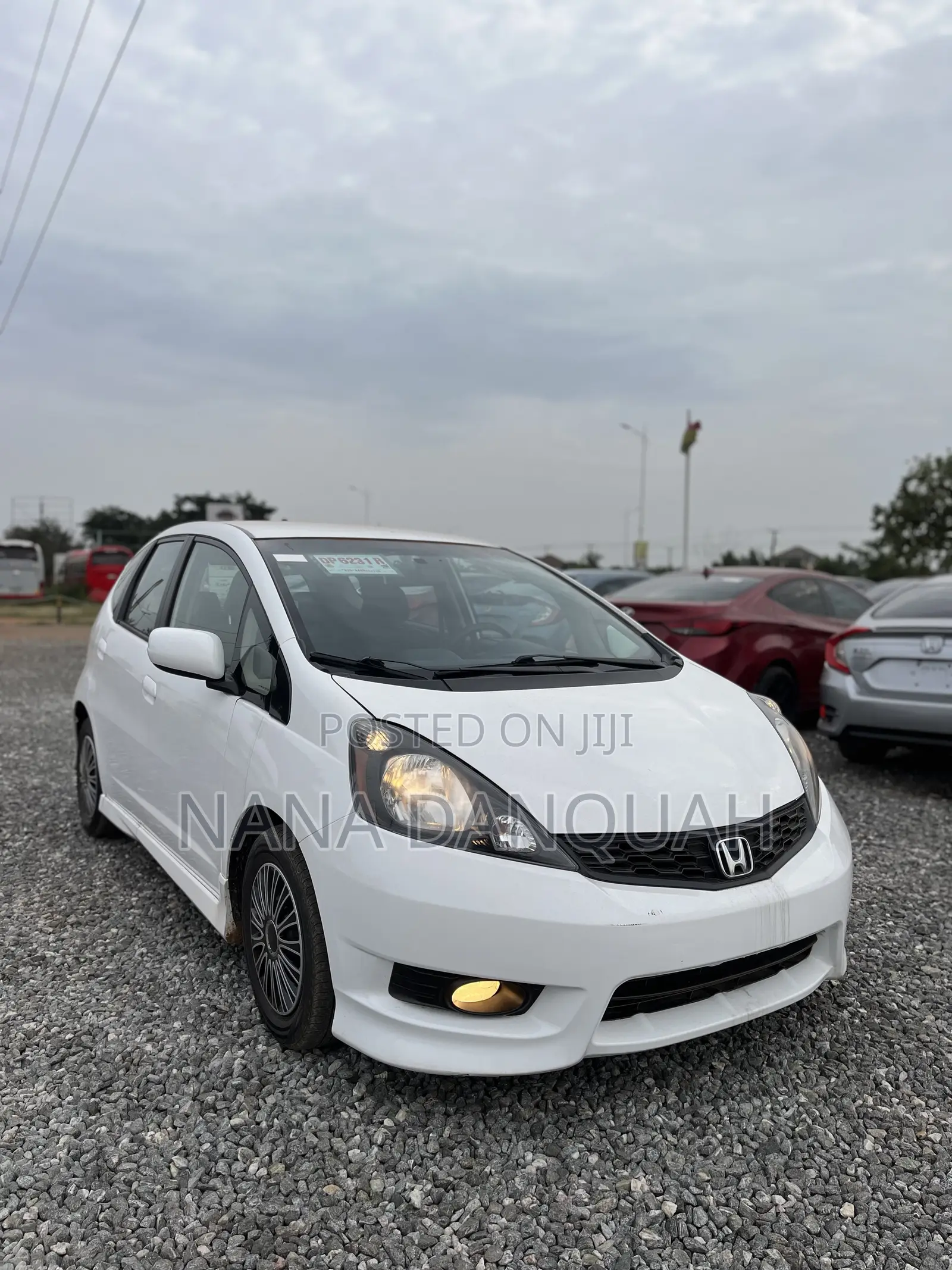 Honda Fit Automatic 2012 White