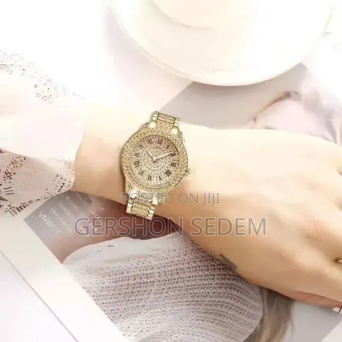 Ladies Dating Waterproof Party Gift High-End Watch + Bracelet