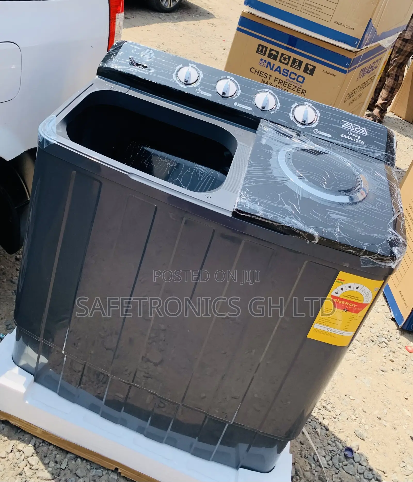 Check Out Zara 13KG Semi Automatic Washing Machine – Twin Tub