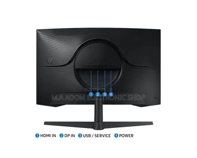 Samsung 27” G5 QHD 2K Curved Gaming Monitor With 165hz