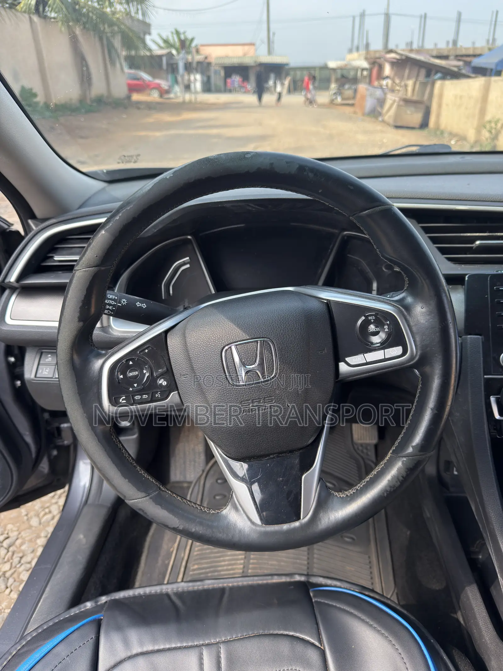 Honda Civic EX Sedan 2019 Gray