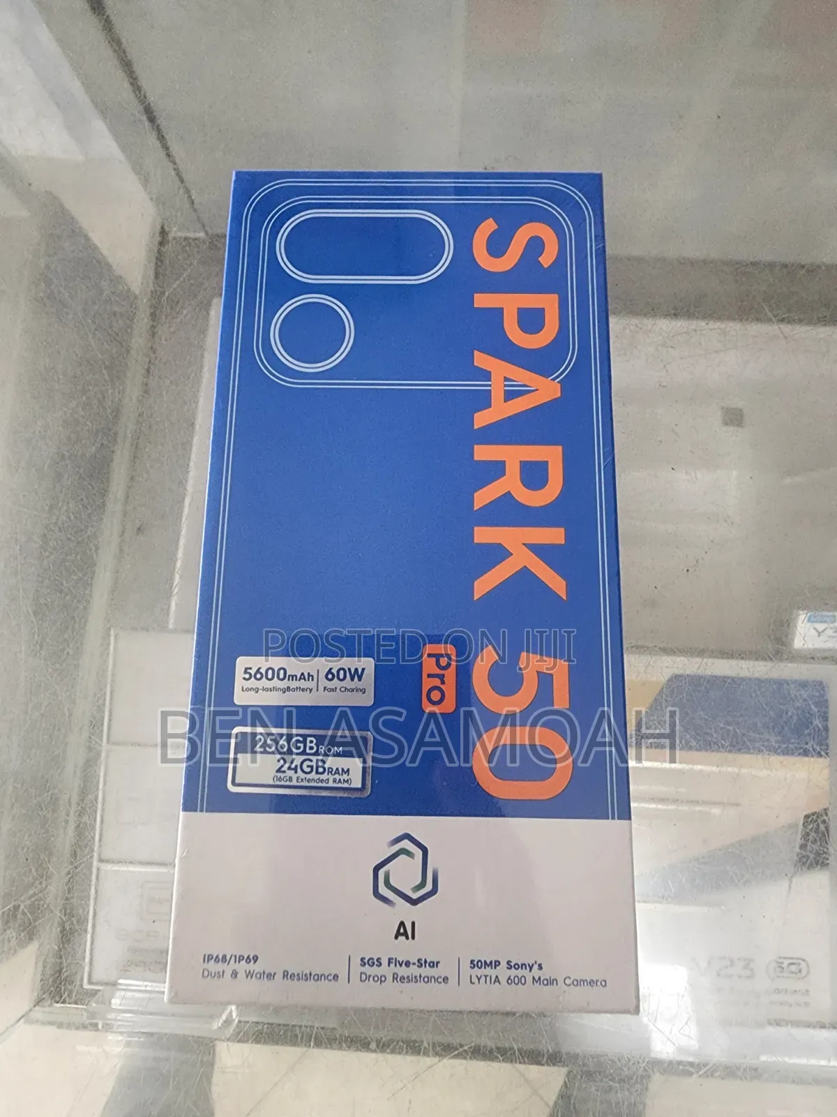 New Tecno Spark 50 Pro 256 GB Black