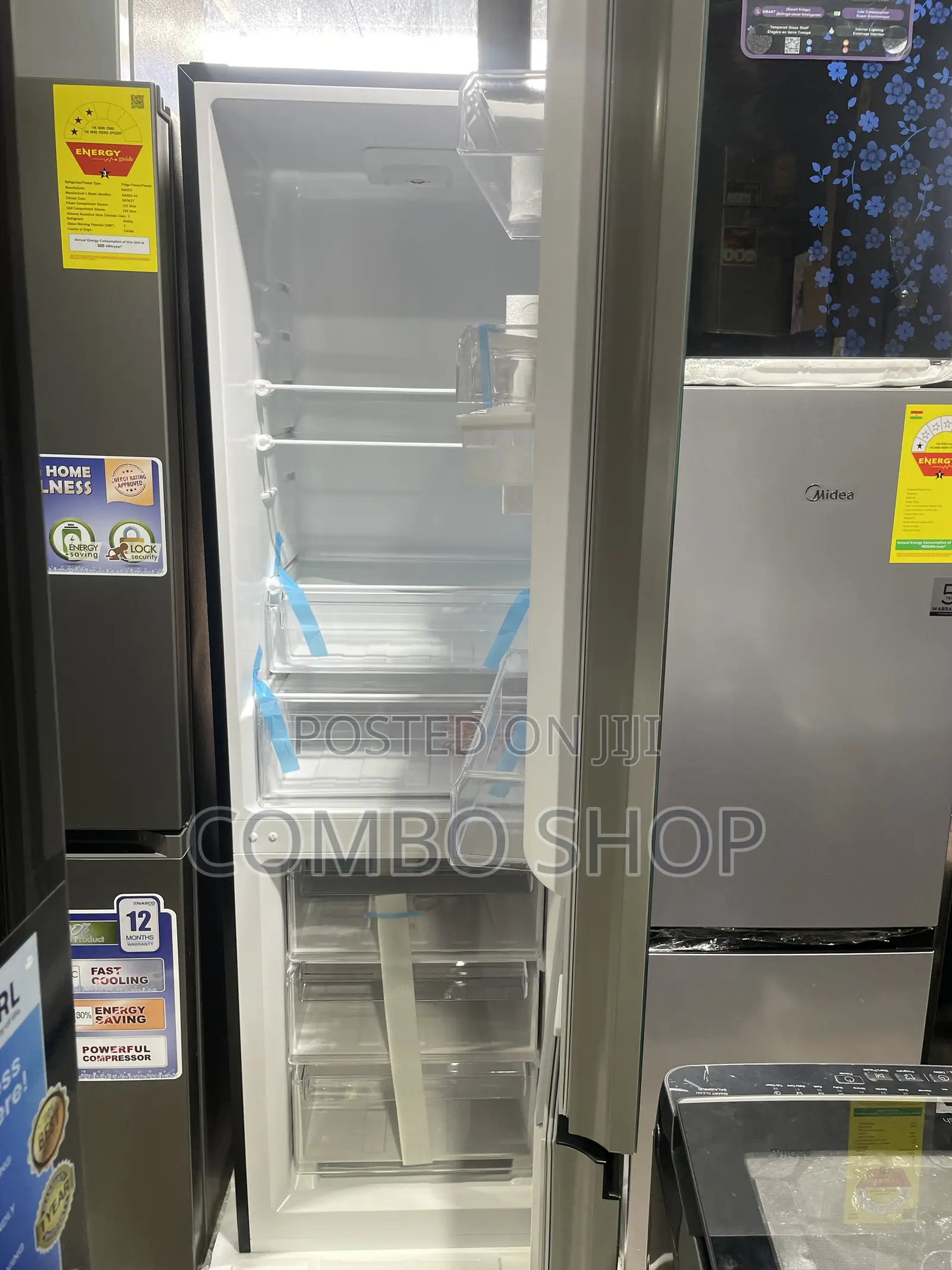 Rainbow Refrigerator With Dispenser