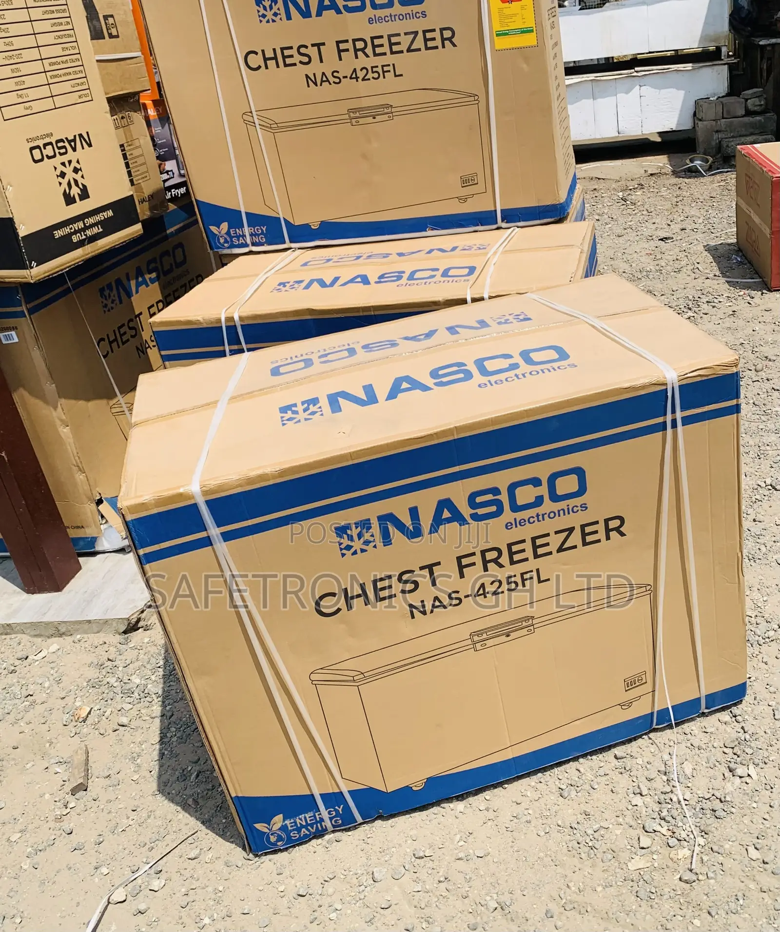 Fabulous NASCO-318-LTRS-CHEST-FREEZER-NAS-425FL-G
