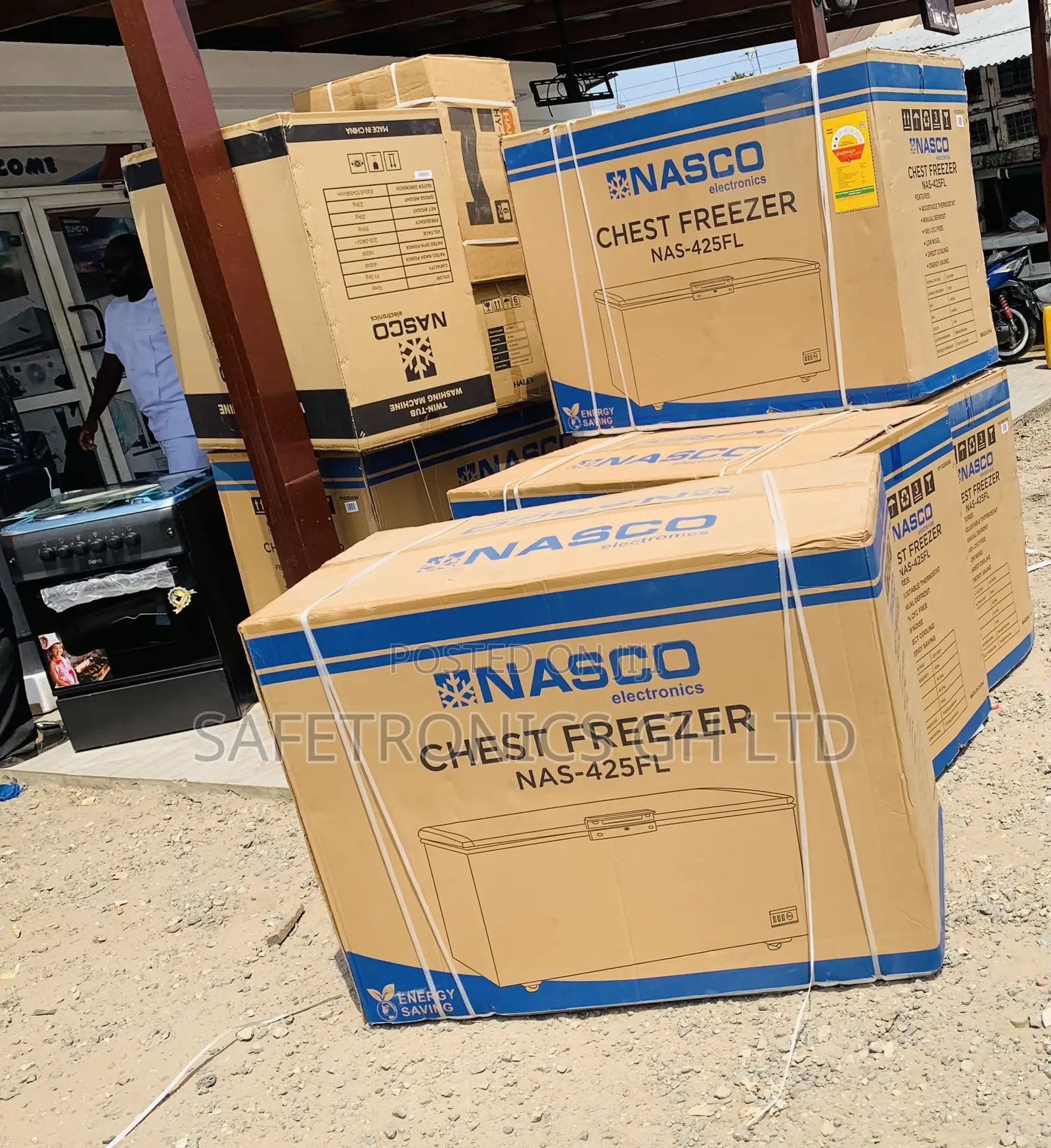 Fabulous NASCO-318-LTRS-CHEST-FREEZER-NAS-425FL-G