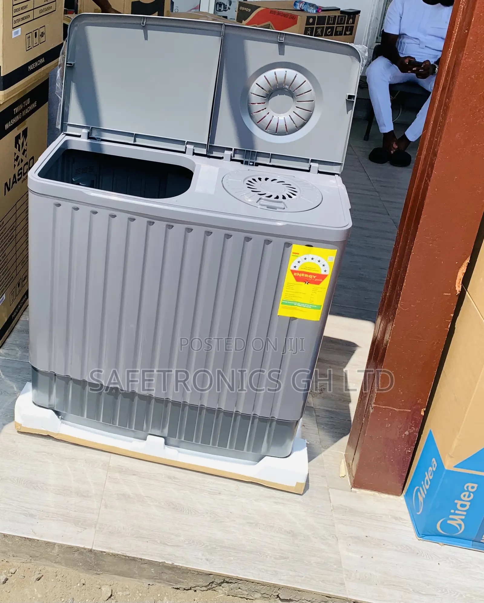 Premium Nasco 11kg Twin Tub Washing Machine