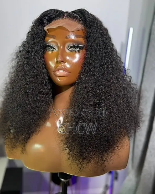 Brazilian Best Quality Tangle Free 100% Human Hair Wet Curls Wig