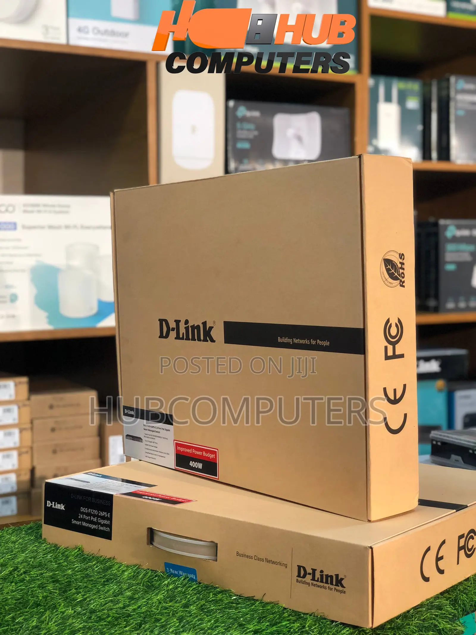 D-Link 24 Port Poe + Gigabit Switch [Smart Managed] DGS-F1210-26ps-E