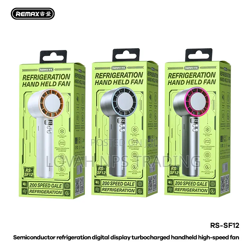 Remax Handheld Fan With Refrigeration