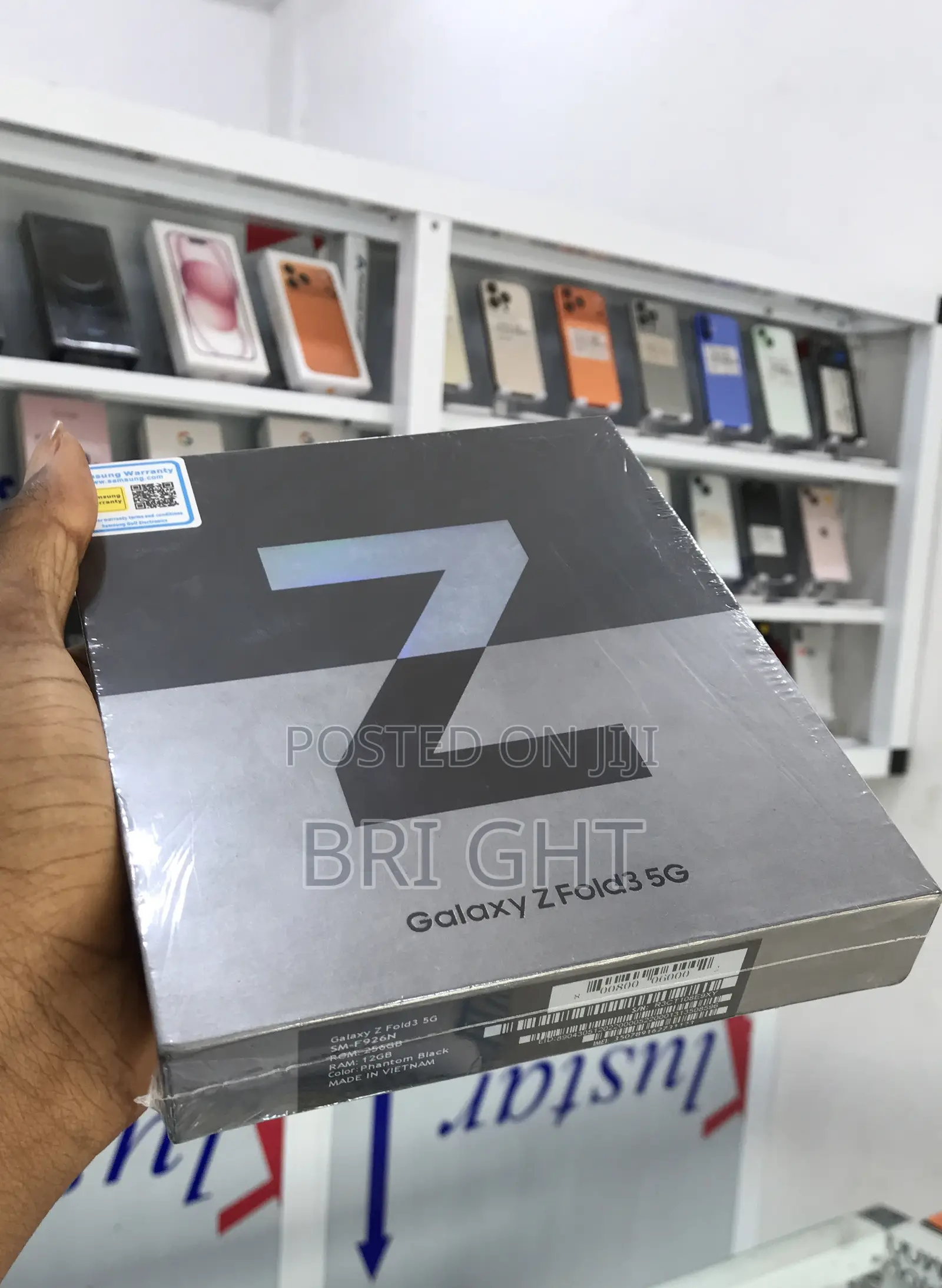 New Samsung Galaxy Z Fold3 5G 256 GB Black