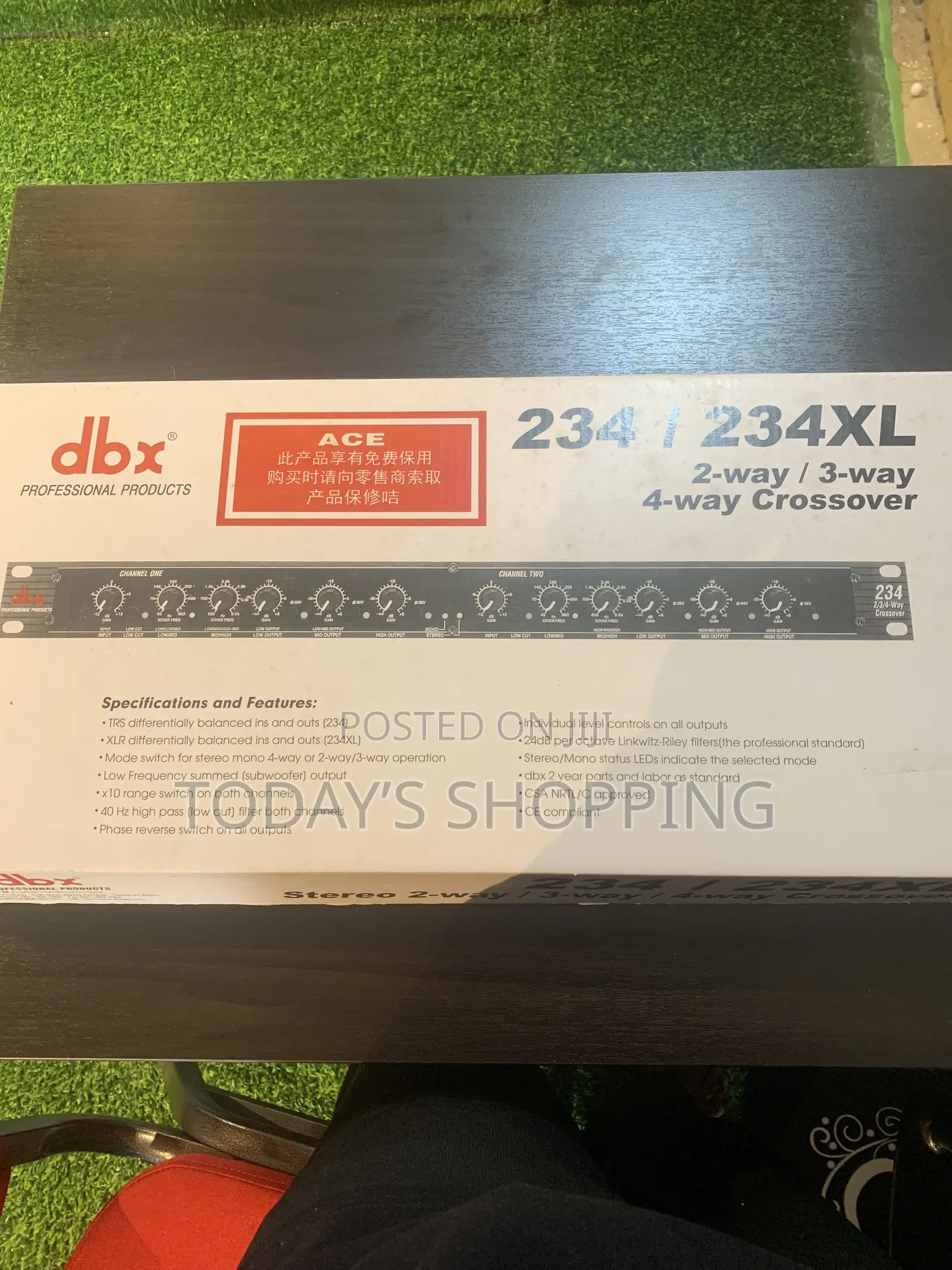 DBX 234XL Professional Crossover
