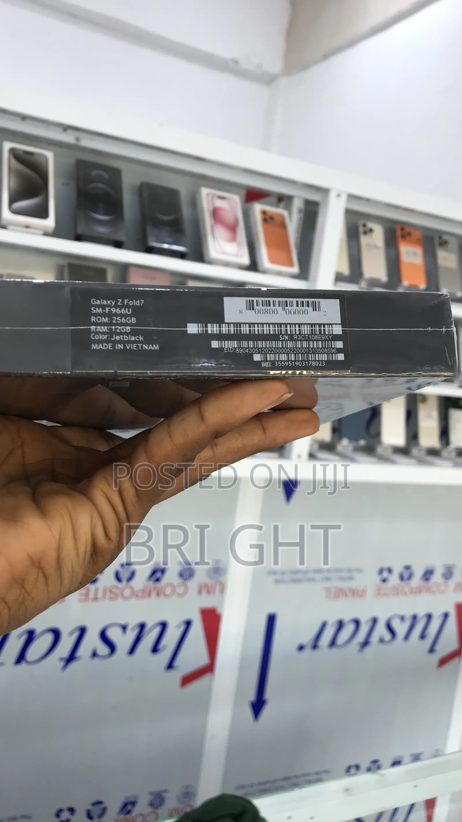 New Samsung Galaxy Z Fold7 256 GB Black