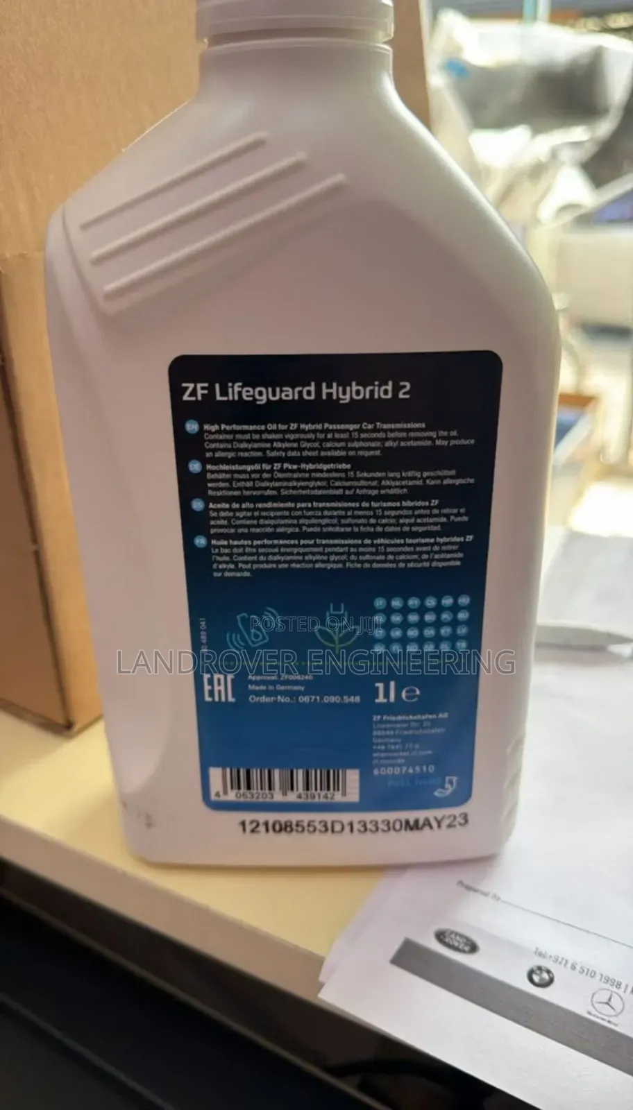 Land Rover Range Rover Zf Lifeguard Transmission Fluid