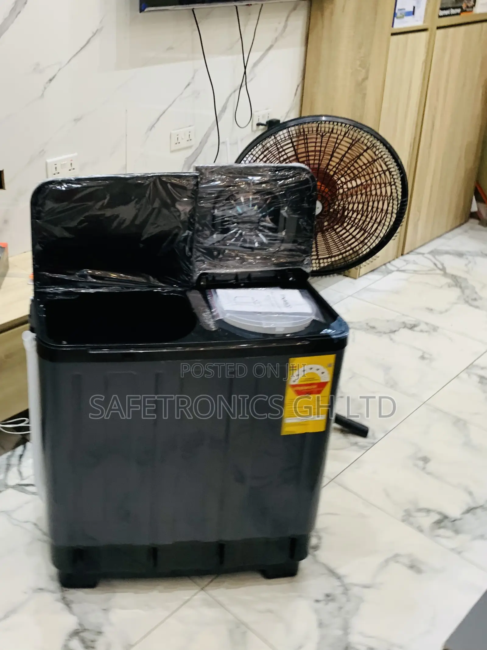 Elegant Black Nasco Washing Machine 7kg Tt Nas-07-Tw