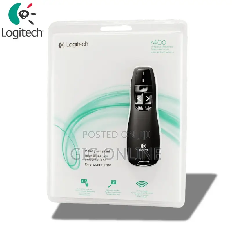 Brandnew Logitech 400 Wireless Presenter
