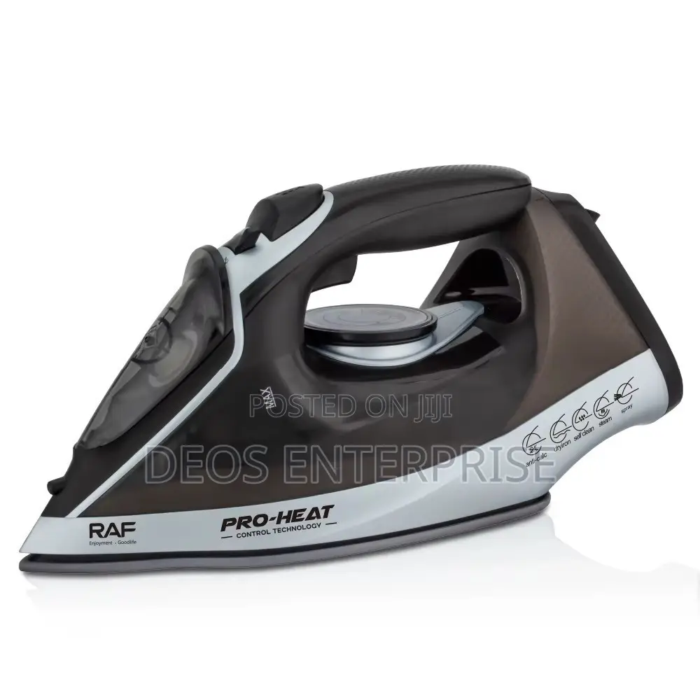 RAF Pro Heat Steam Iron 2200W Premium Steam Power