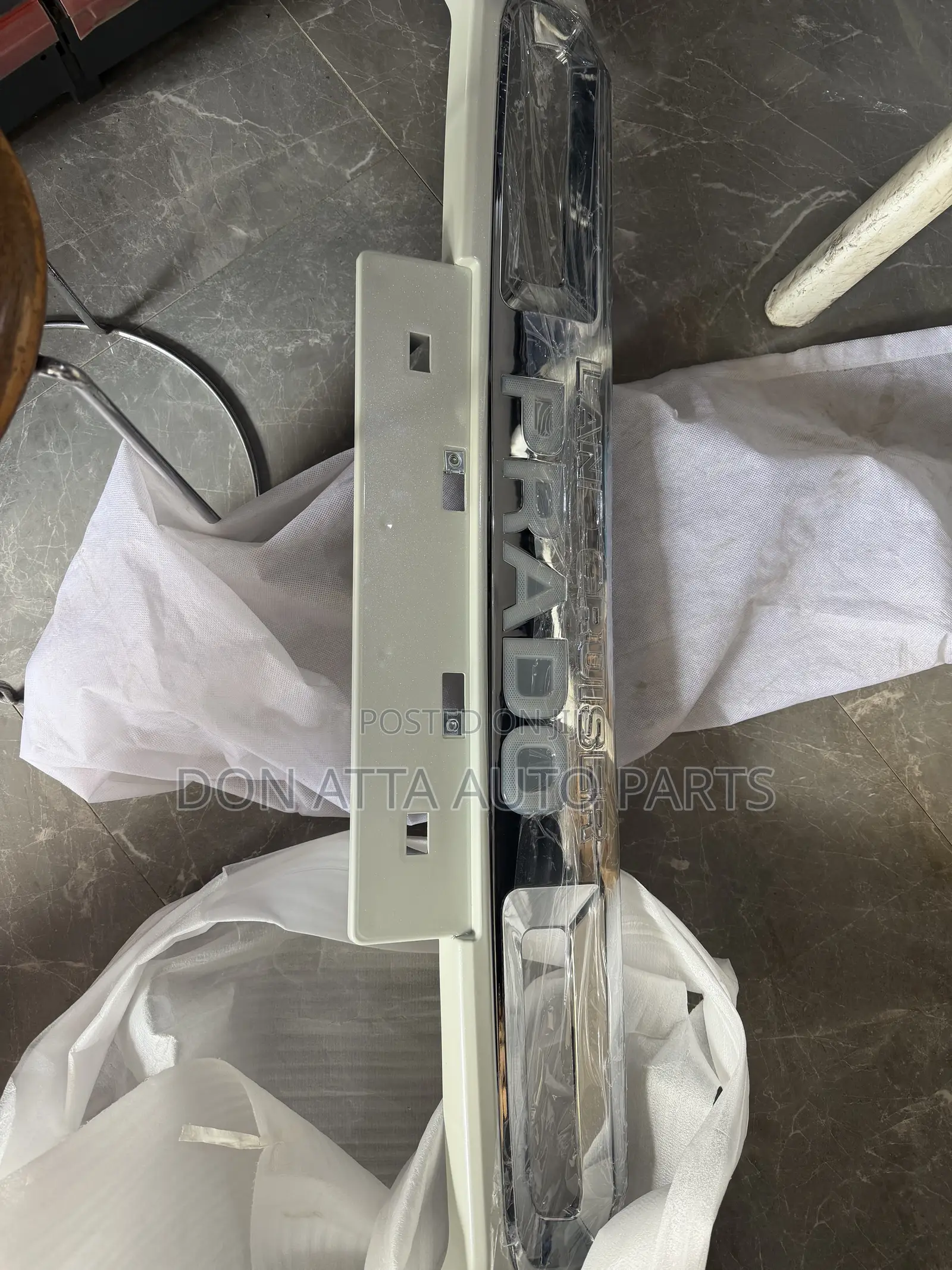 Land Cruiser Prado 2017-2018 Front Spoiler LED