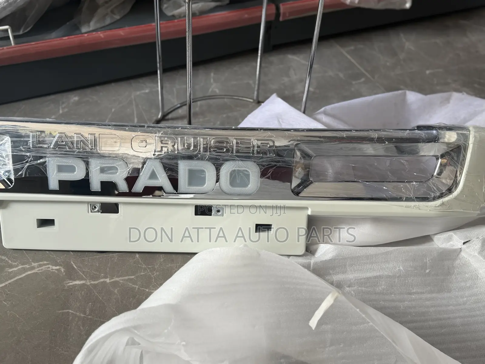 Land Cruiser Prado 2017-2018 Front Spoiler LED