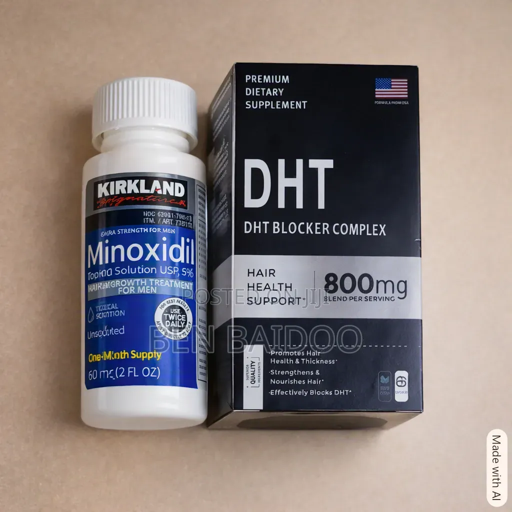Kirkland Minoxidil+Dht Blocker(Powerful Duo)