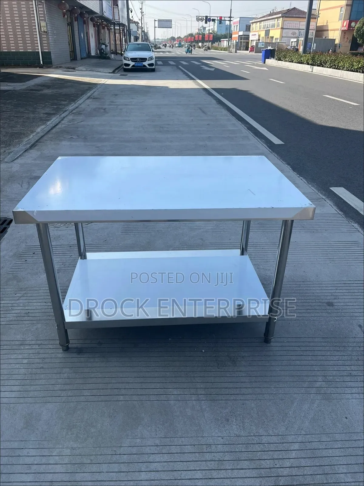 Stainless Steel Table (150cm Length)
