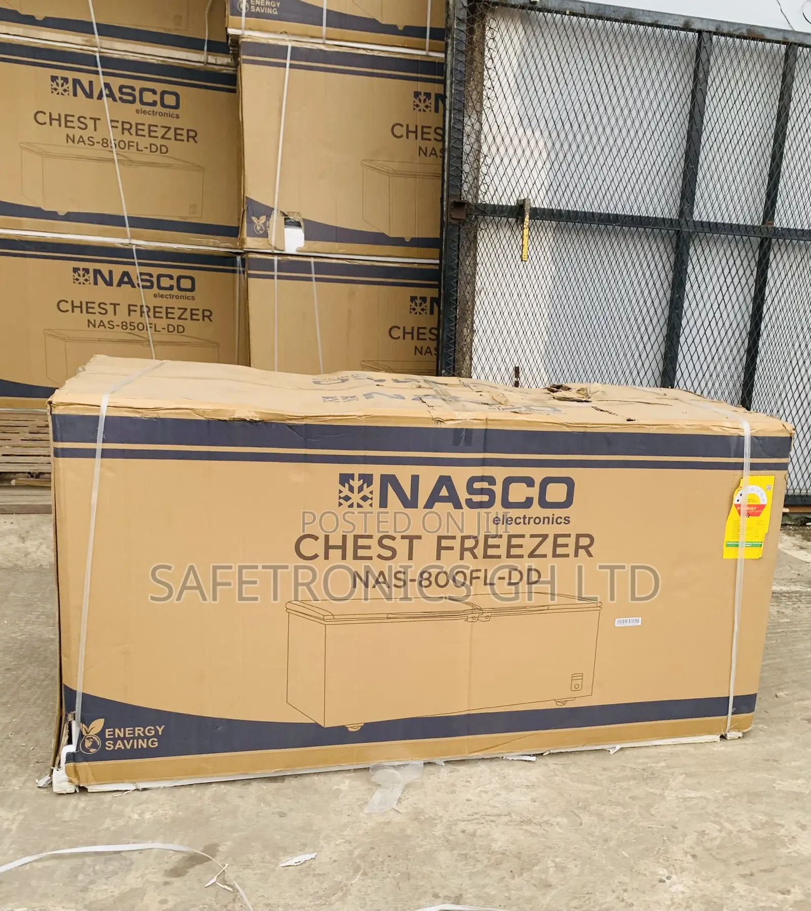 Kindly Buy Nasco 545 LTRS Double Door Chest Freezer –(NAS-800FL-DD)