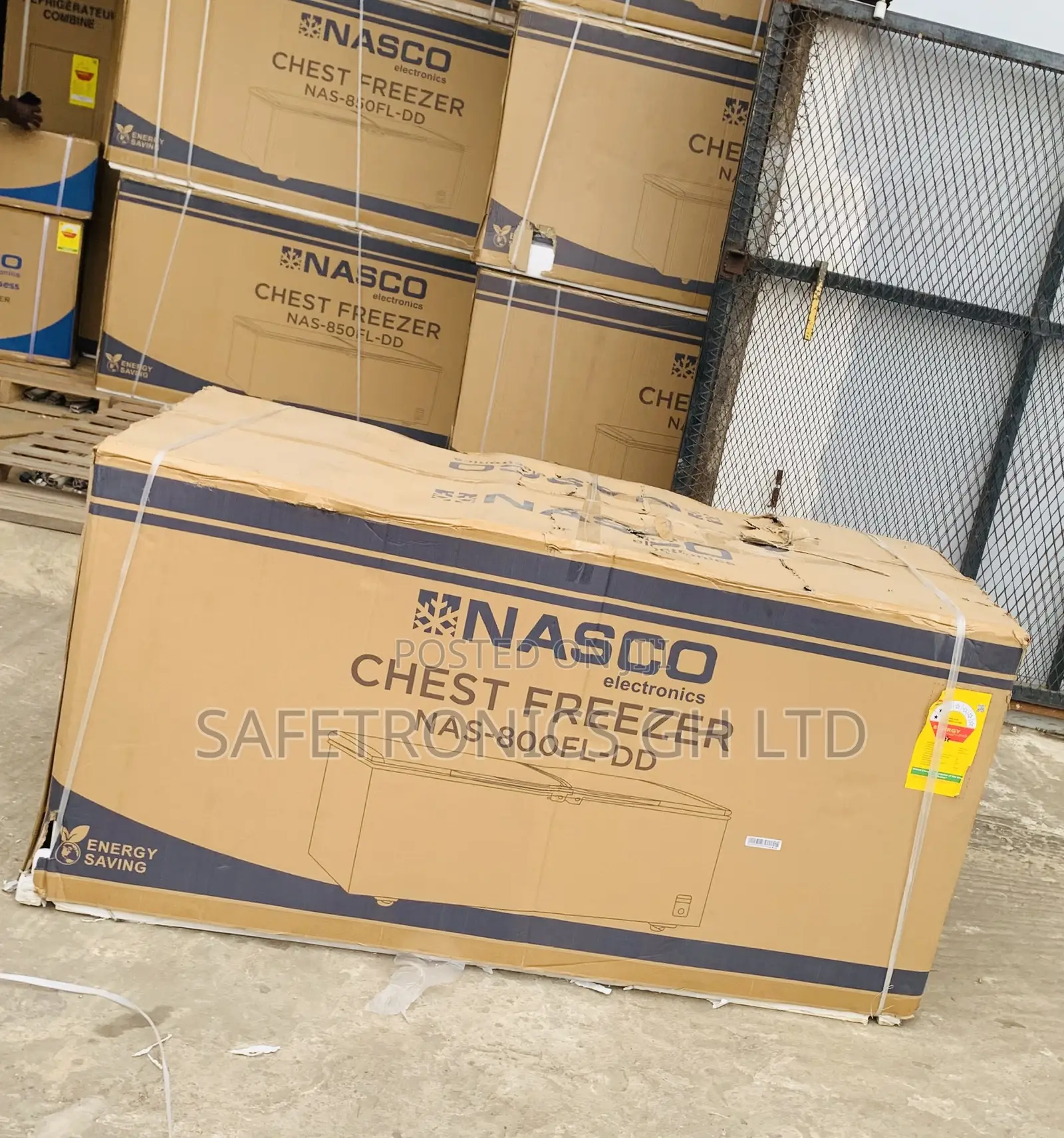 Long Lasting Nasco 545 LTRS Double Door Chest Freezer –(NAS-800FL-DD)