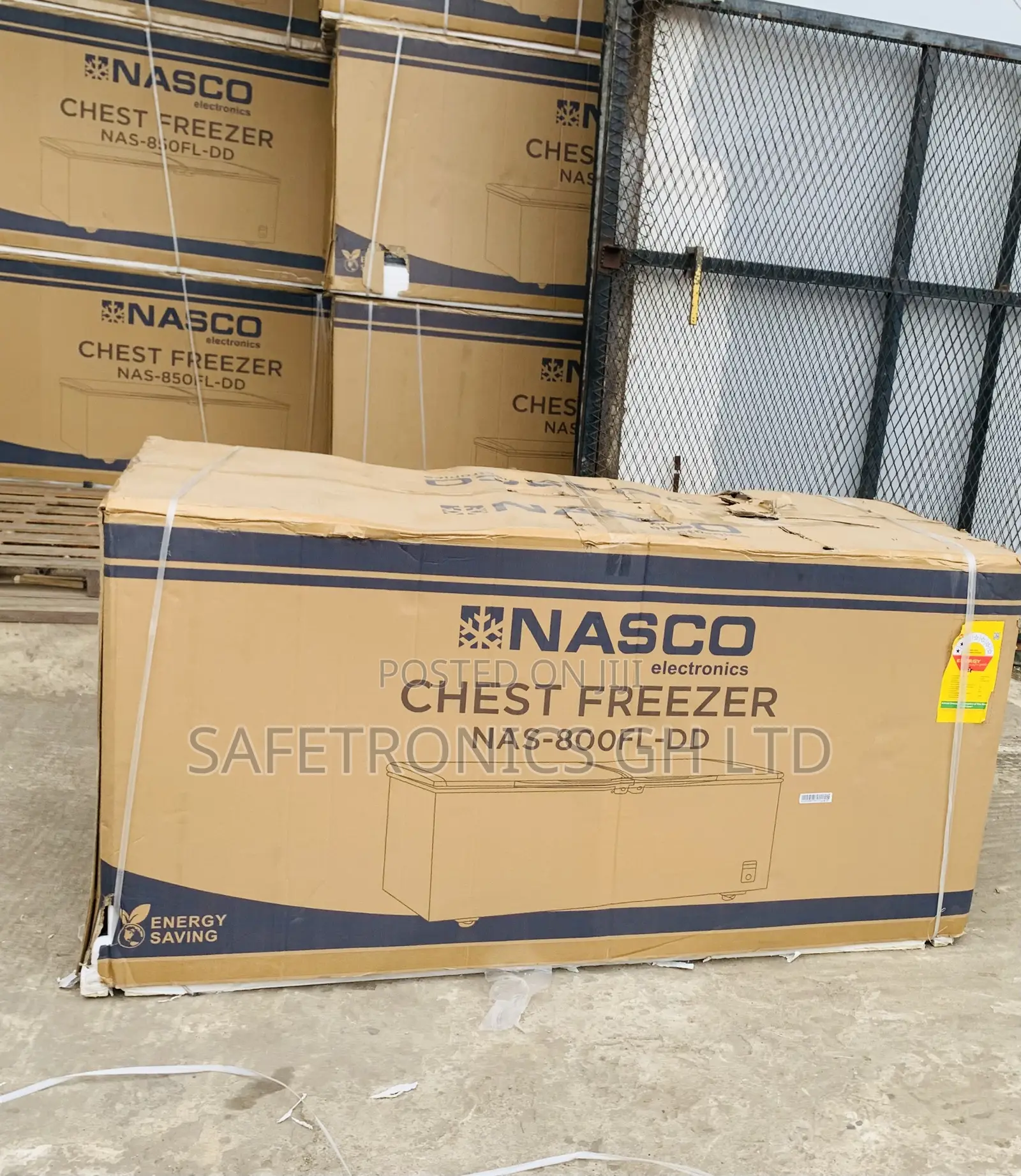 Genuine Fast Nasco 545 LTRS Double Door Chest Freezer – (NAS-800FL-DD)