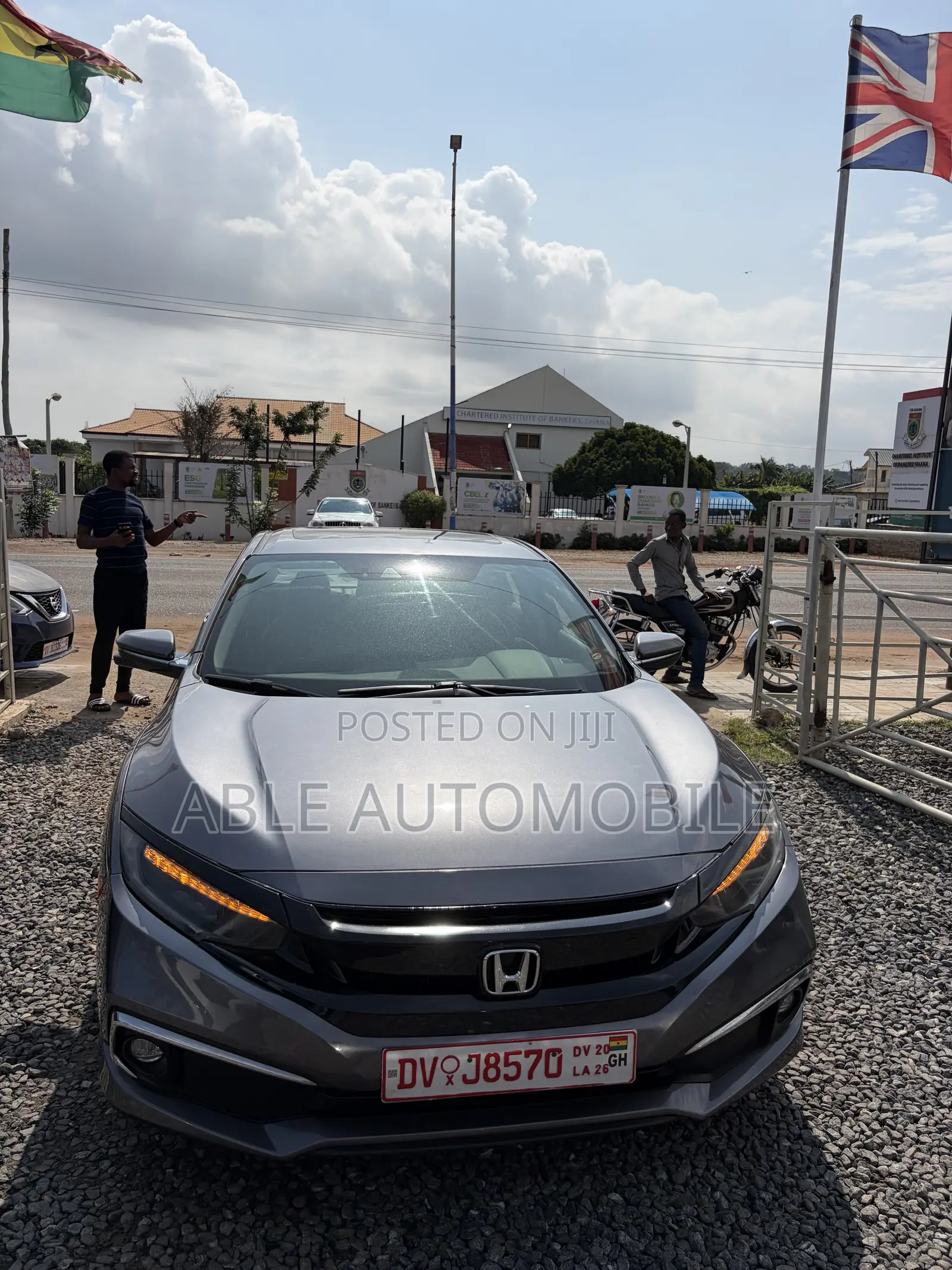 Honda Civic Touring Sedan 2020 Gray