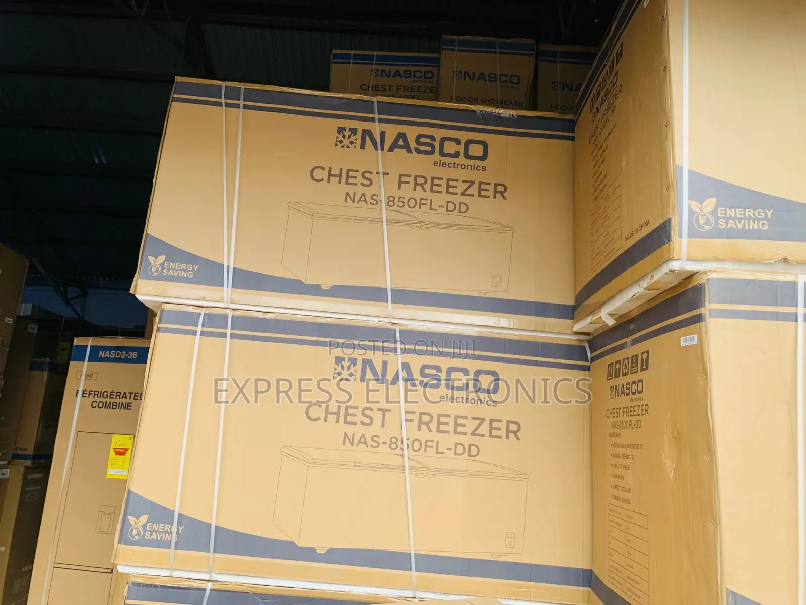 Limited Stock Nasco 600L 2-Star Double Door Lock Security NAS-850FL-DD