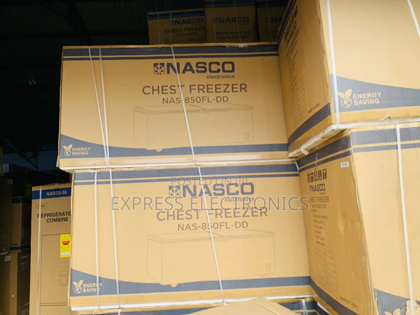 Hot Deal Nasco 600L 2-Star Double Door Lock Security, [NAS-850FL-DD]